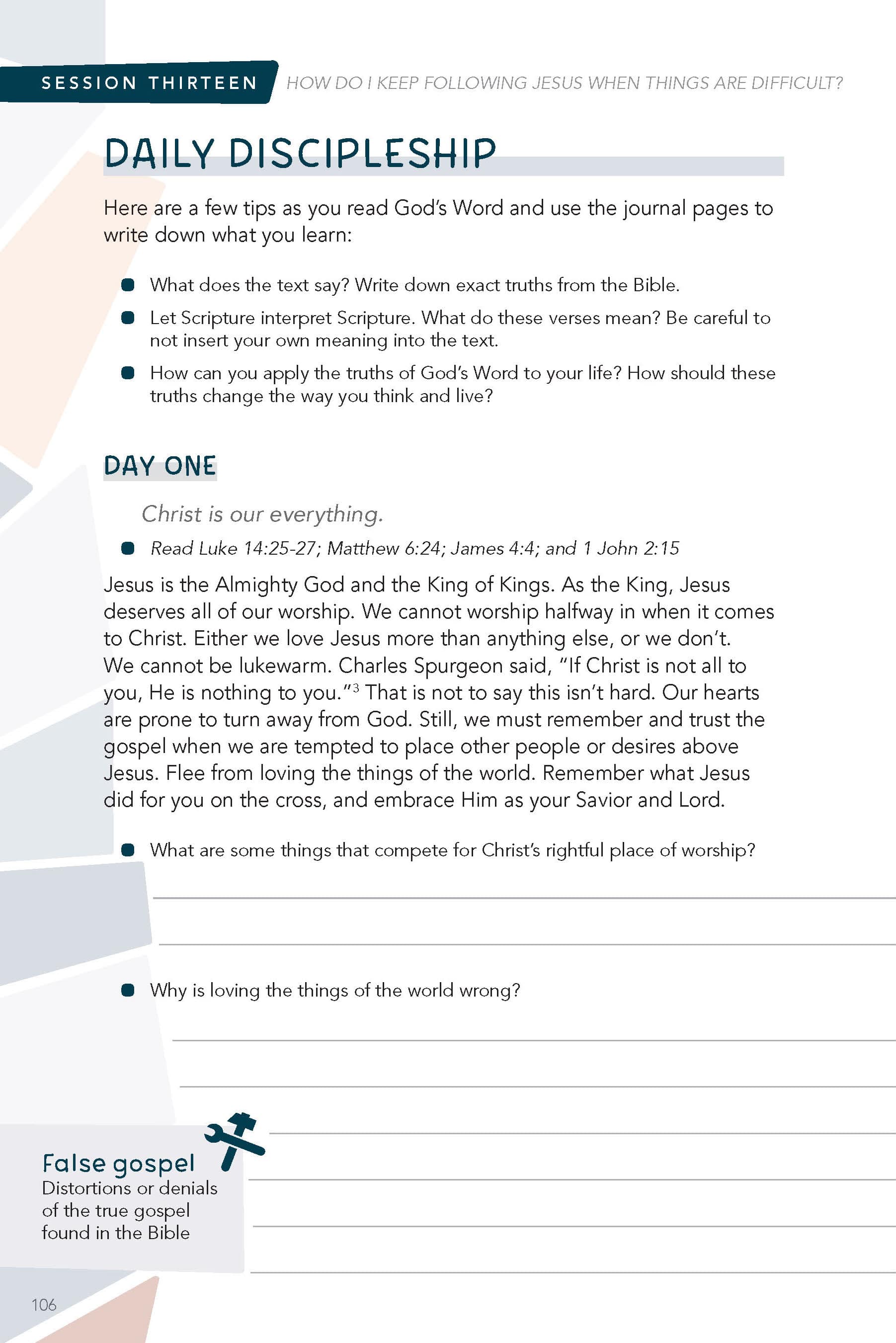 slide 4 of 8 for Forged: Faith Refined, Volume 1 Digital Preteen Discipleship Guide