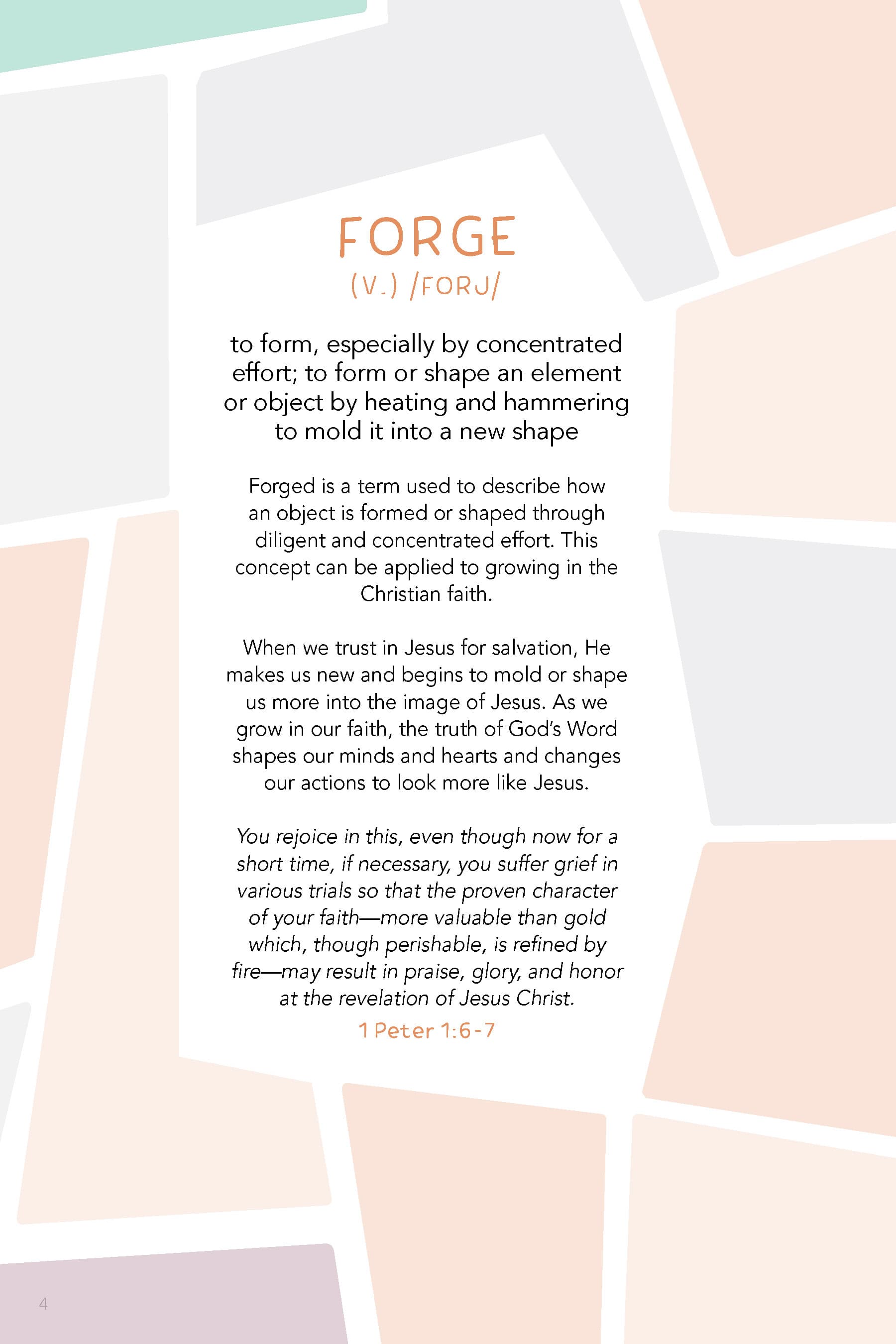 slide 3 of 8 for Forged: Faith Refined, Volume 2 Digital Preteen Discipleship Guide
