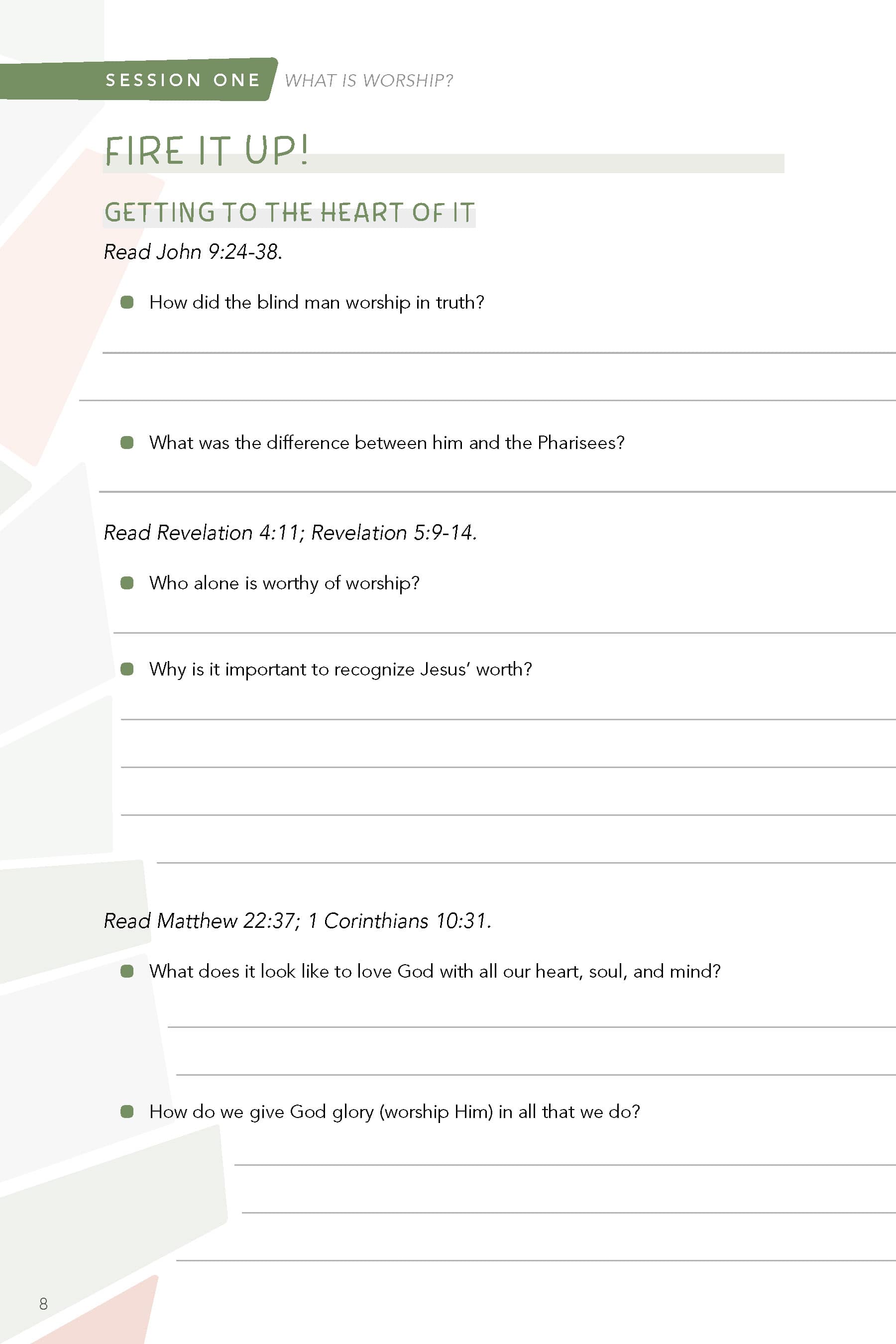 slide 6 of 8 for Forged: Faith Refined, Volume 3 Digital Preteen Discipleship Guide