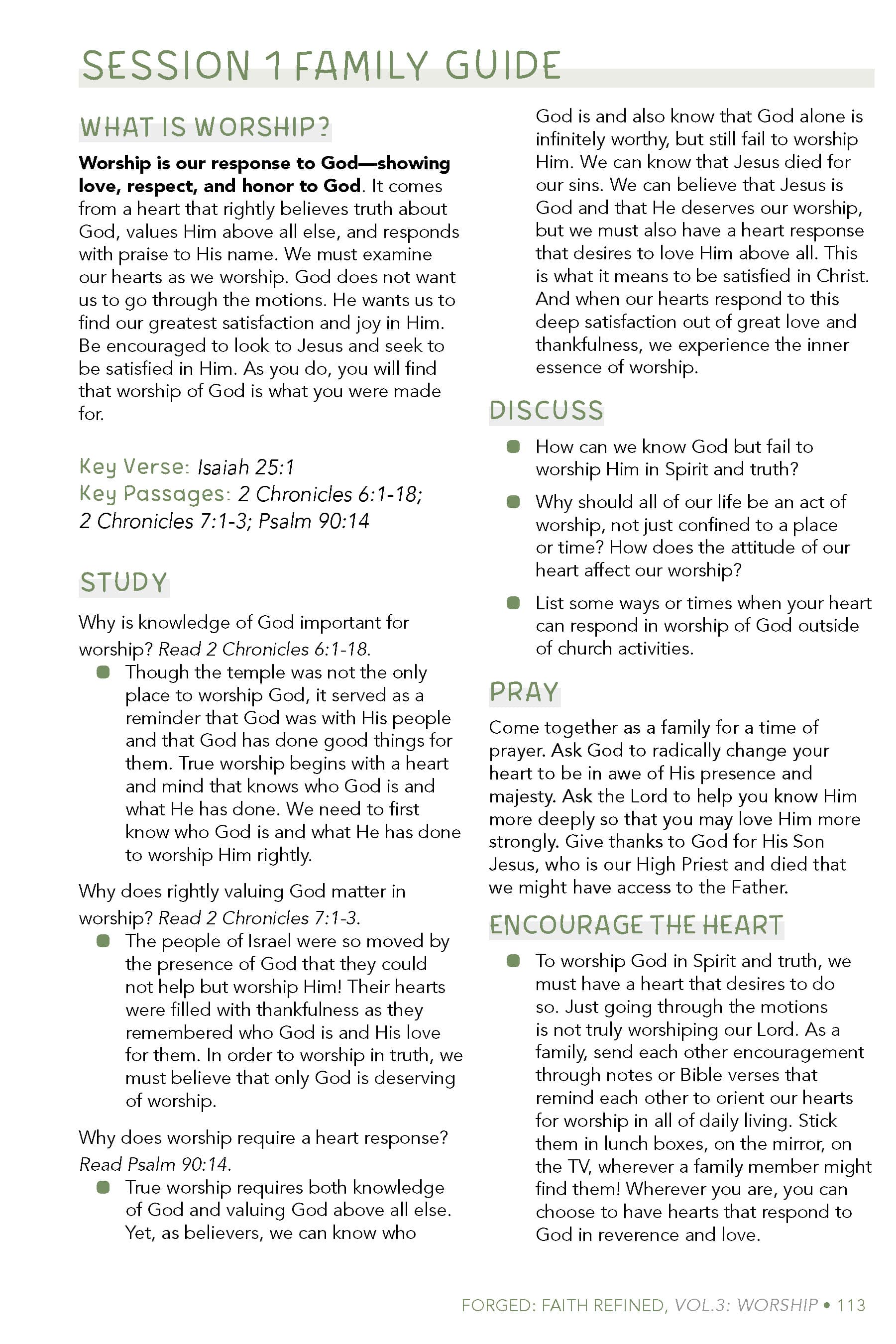 slide 7 of 8 for Forged: Faith Refined, Volume 3 Digital Preteen Discipleship Guide