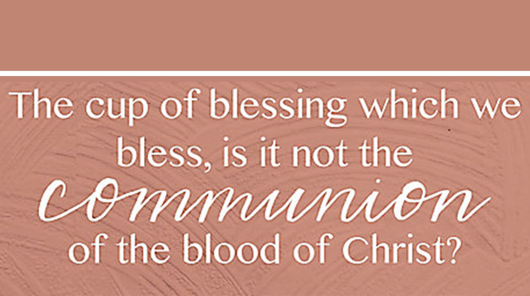 slide 4 of 7 for Digital Church Graphics Package - Communion 3