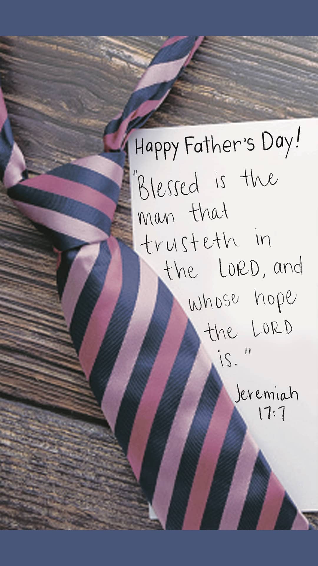 slide 8 of 8 for Digital Church Graphics Package - Father's Day 3