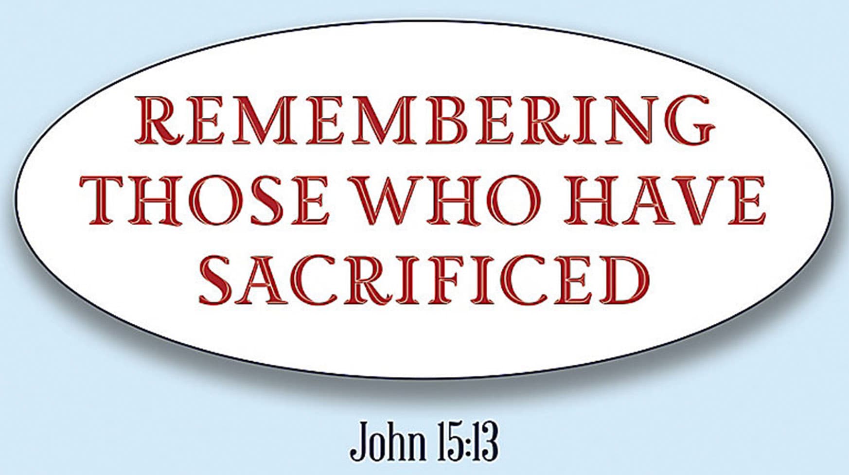 slide 1 of 8 for Digital Church Graphics Package - Memorial Day 2