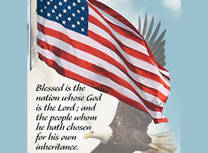 slide 4 of 8 for Digital Church Graphics Package - Patriotic 2