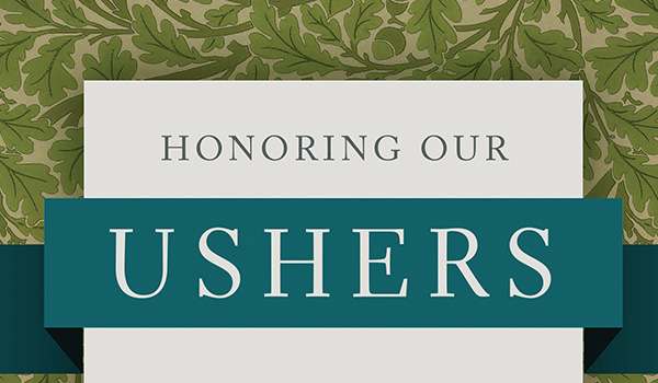 slide 2 of 7 for Digital Church Graphics Package - Usher Anniversary