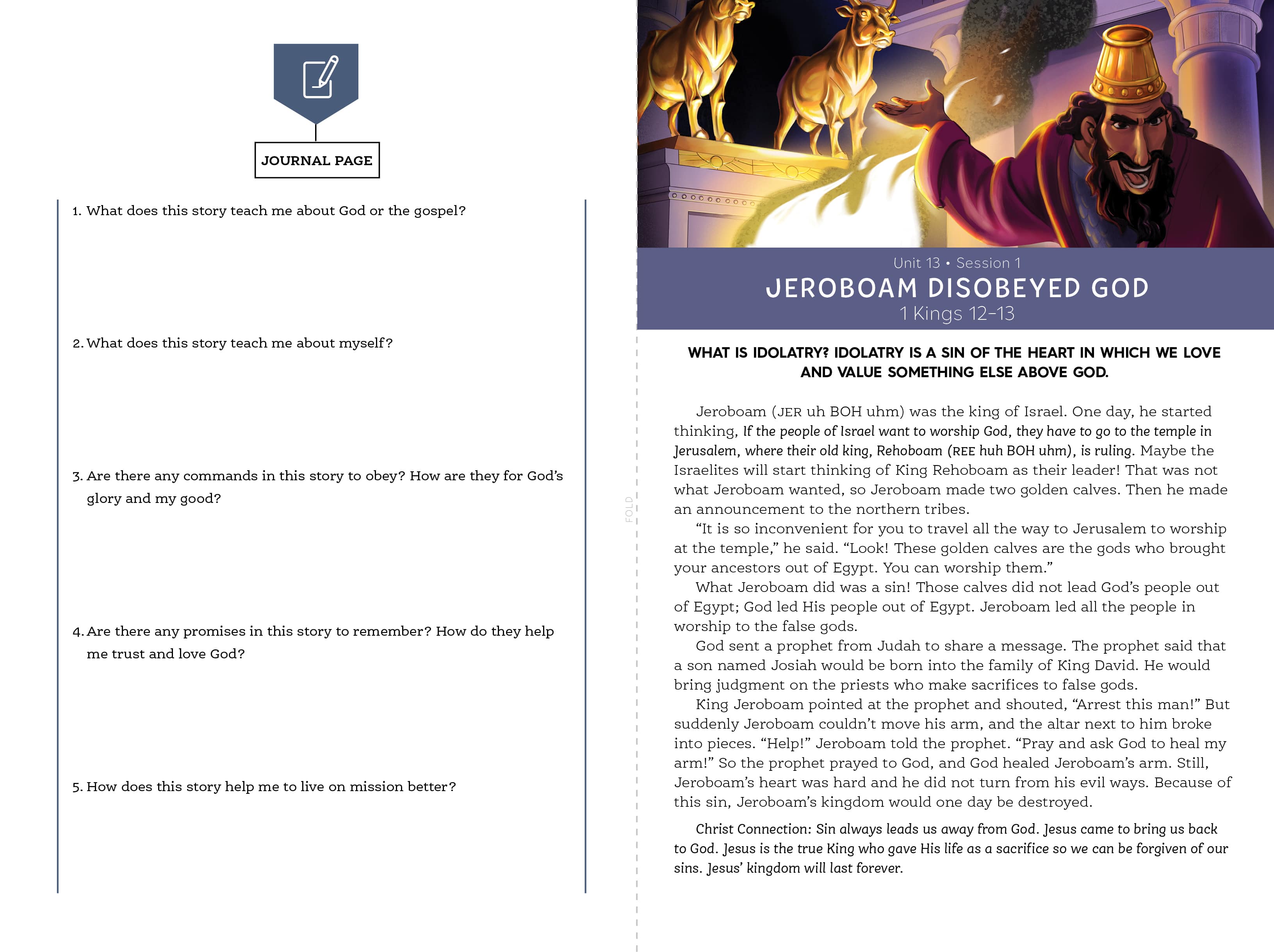slide 2 of 3 for The Gospel Project for Kids: Older Kids Activity Pages - Volume 5: From Rebellion to Exile