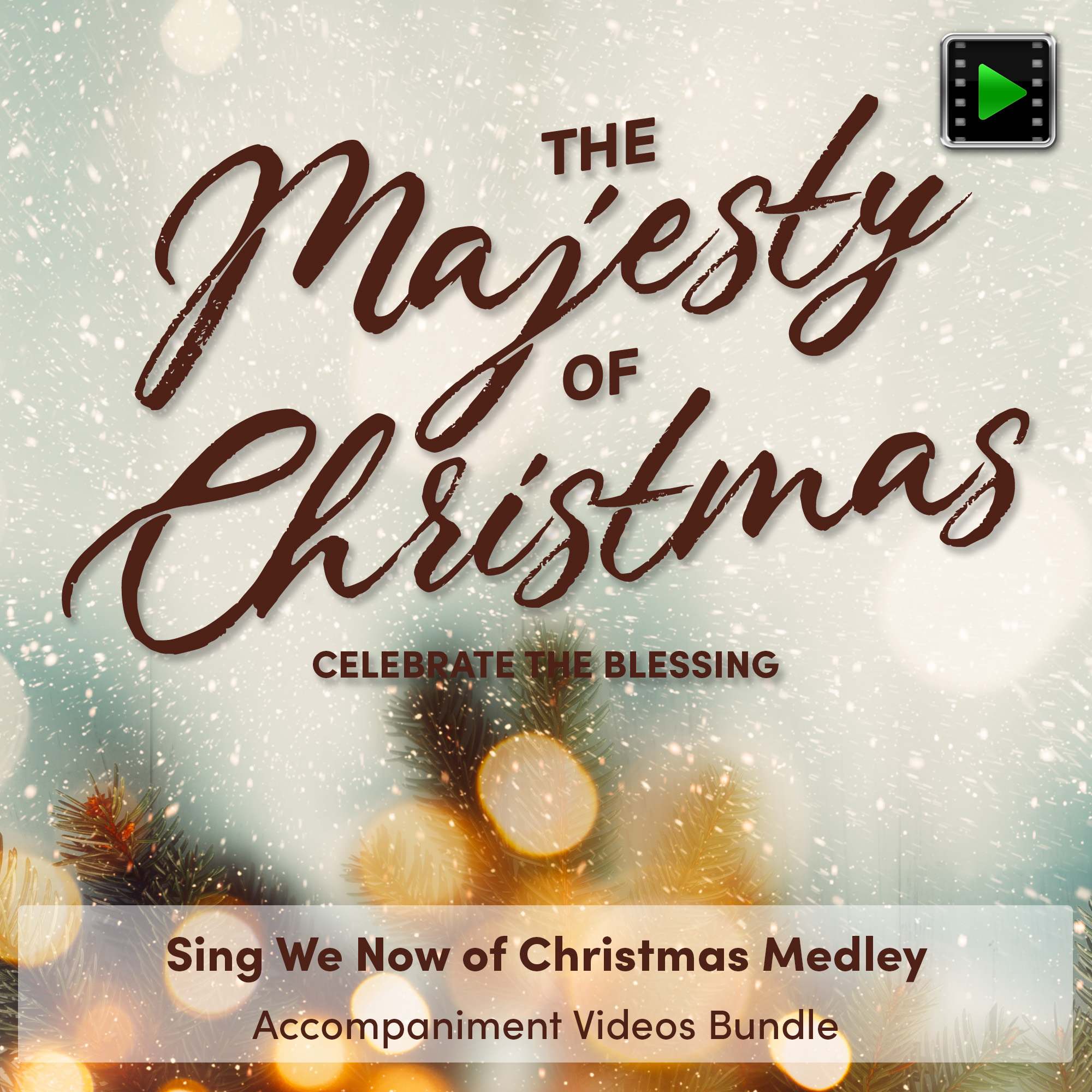 Sing We Now of Christmas Medley - Downloadable Accompaniment Video Bundle