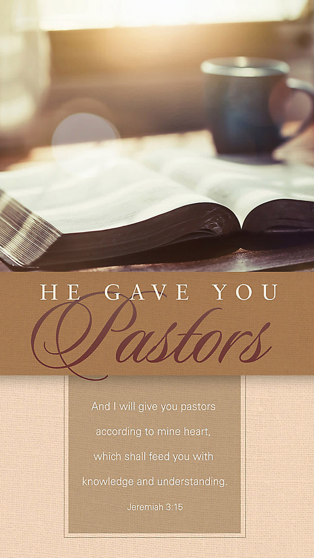 slide 8 of 9 for Digital Church Graphics Package - Pastor Appreciaton 2