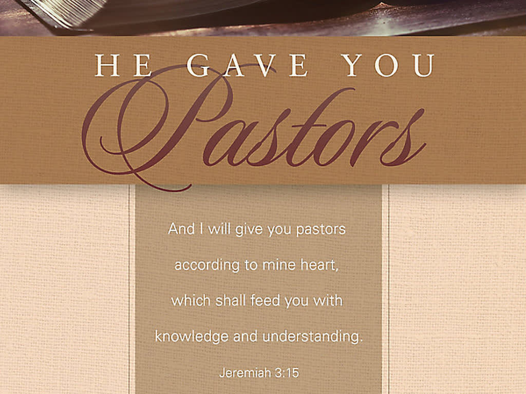 slide 9 of 9 for Digital Church Graphics Package - Pastor Appreciaton 2