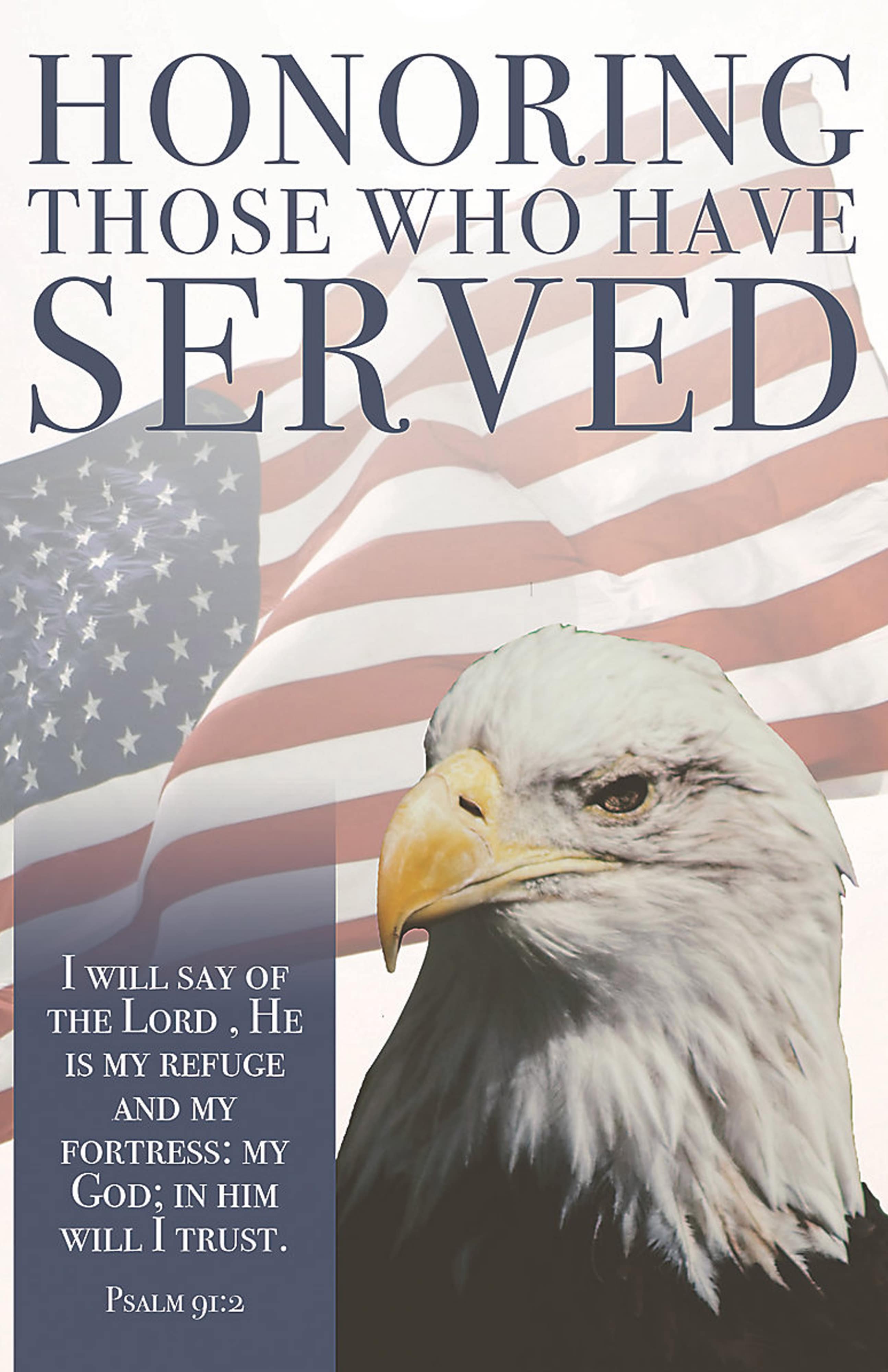 slide 4 of 9 for Digital Church Graphics Package - Veterans Day 2