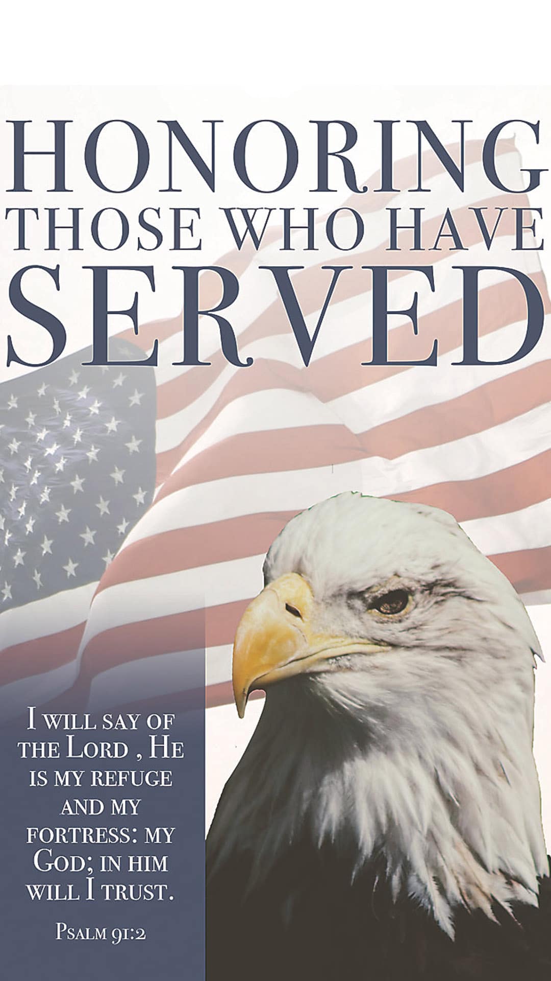 slide 8 of 9 for Digital Church Graphics Package - Veterans Day 2