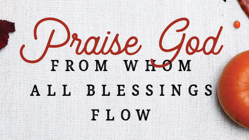 slide 1 of 9 for Digital Church Graphics Package -  Thanksgiving 2