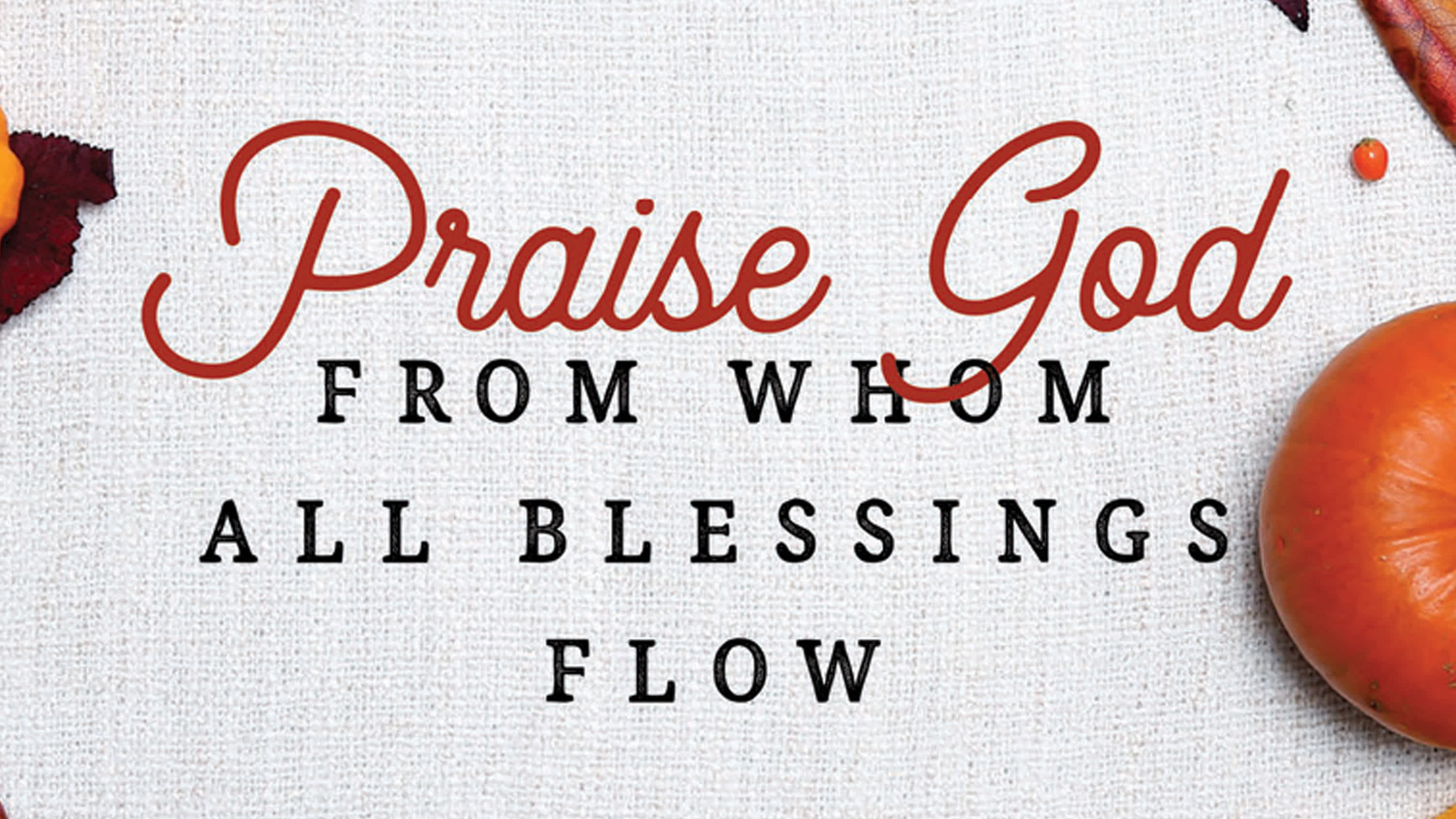 slide 5 of 9 for Digital Church Graphics Package -  Thanksgiving 2