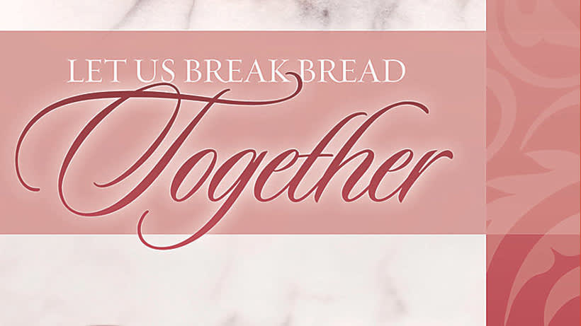 slide 1 of 9 for Digital Church Graphics Package - Communion 4