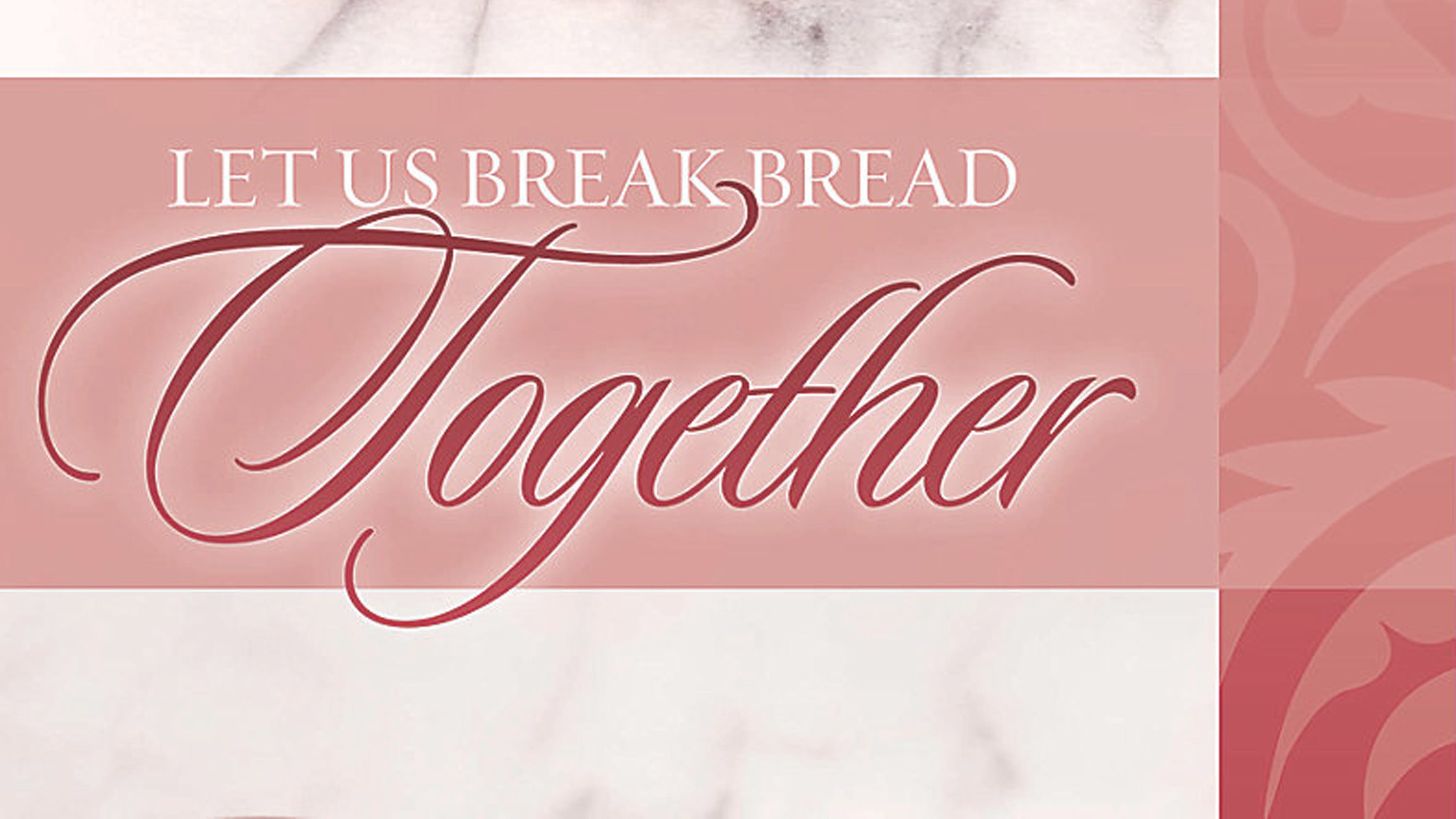 slide 5 of 9 for Digital Church Graphics Package - Communion 4