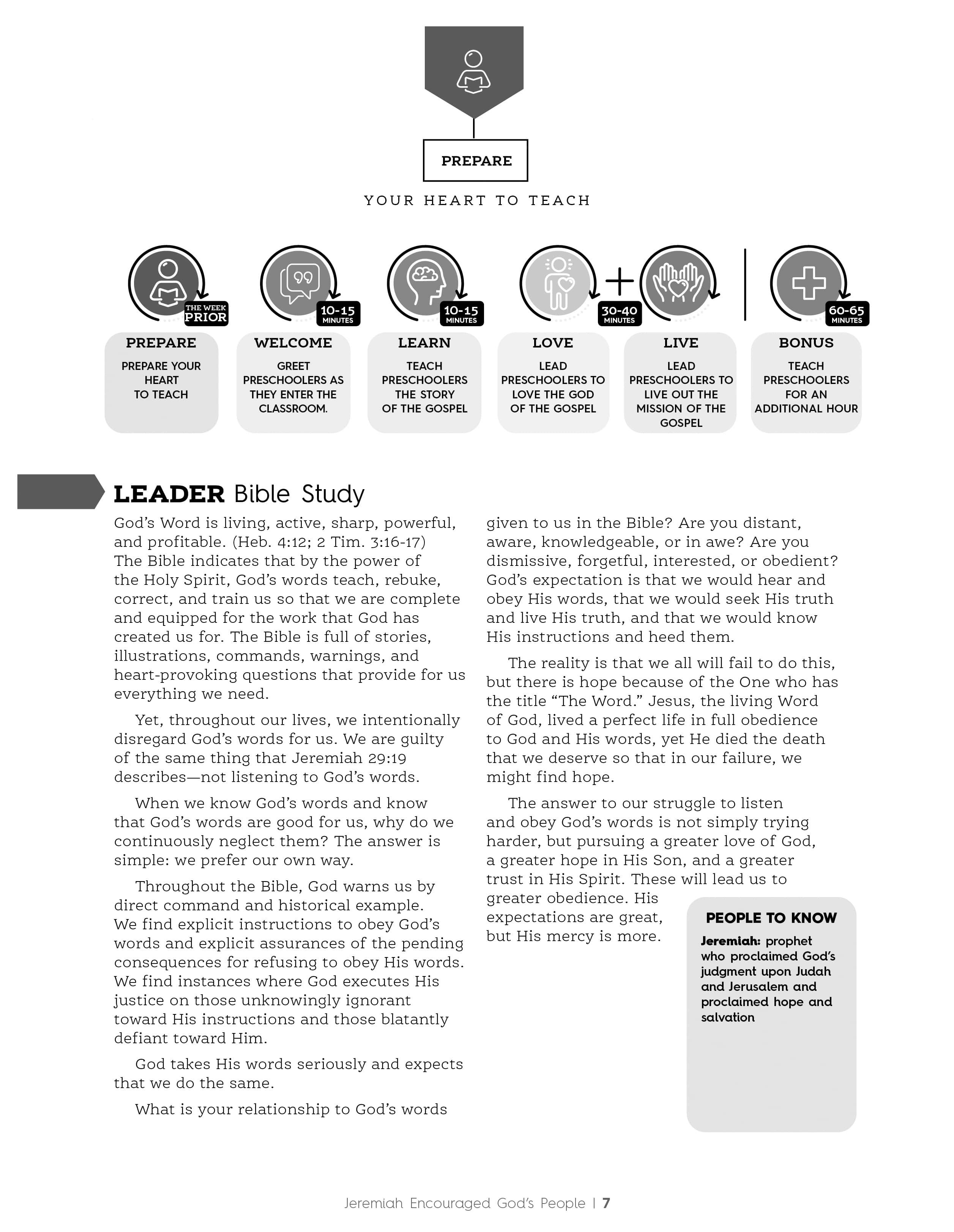 slide 3 of 3 for The Gospel Project for Preschool: Younger Preschool Leader Guide - Volume 6: From Captivity to Restoration