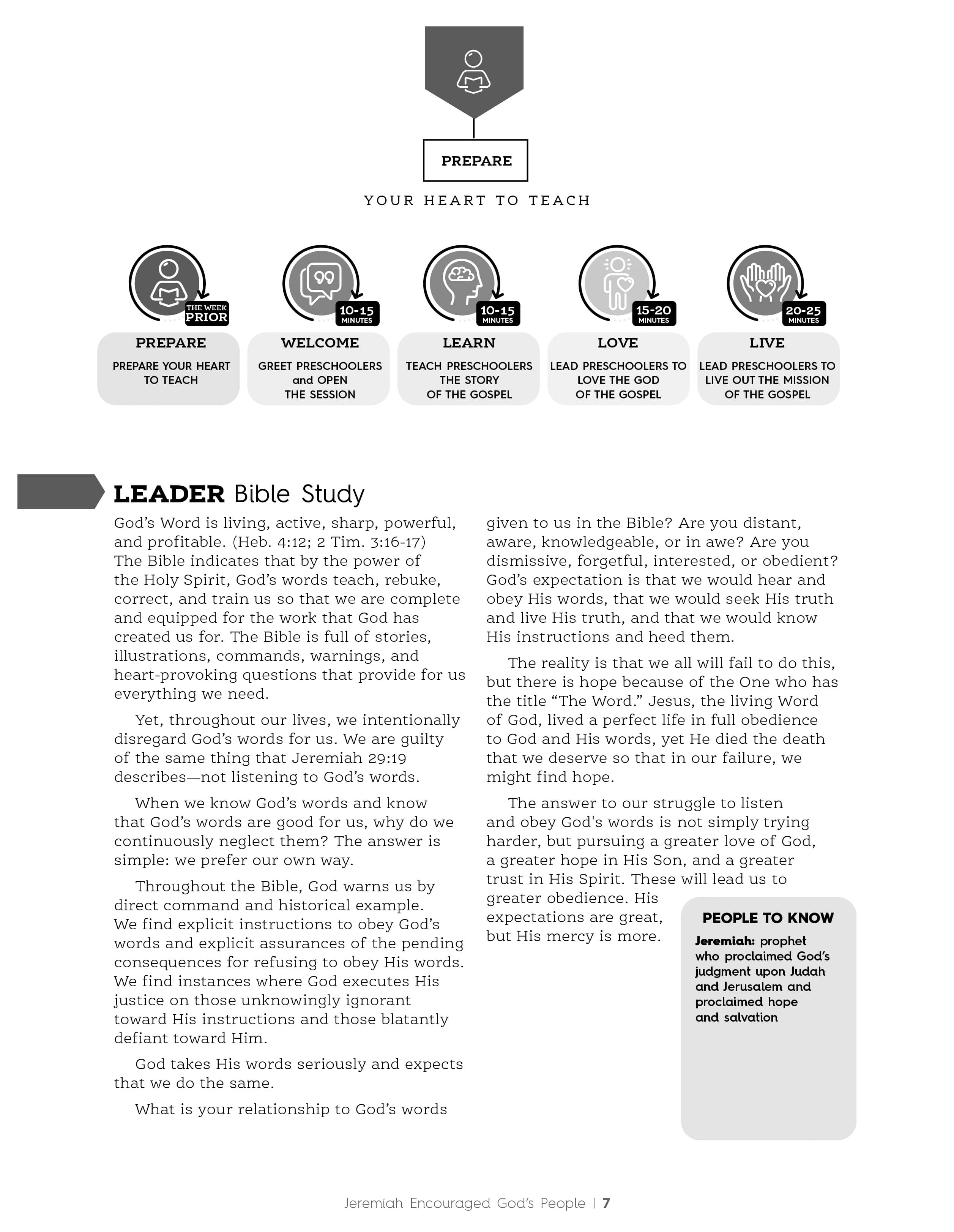 slide 3 of 3 for The Gospel Project for Preschool: Older Preschool Leader Guide - Volume 6: From Captivity to Restoration