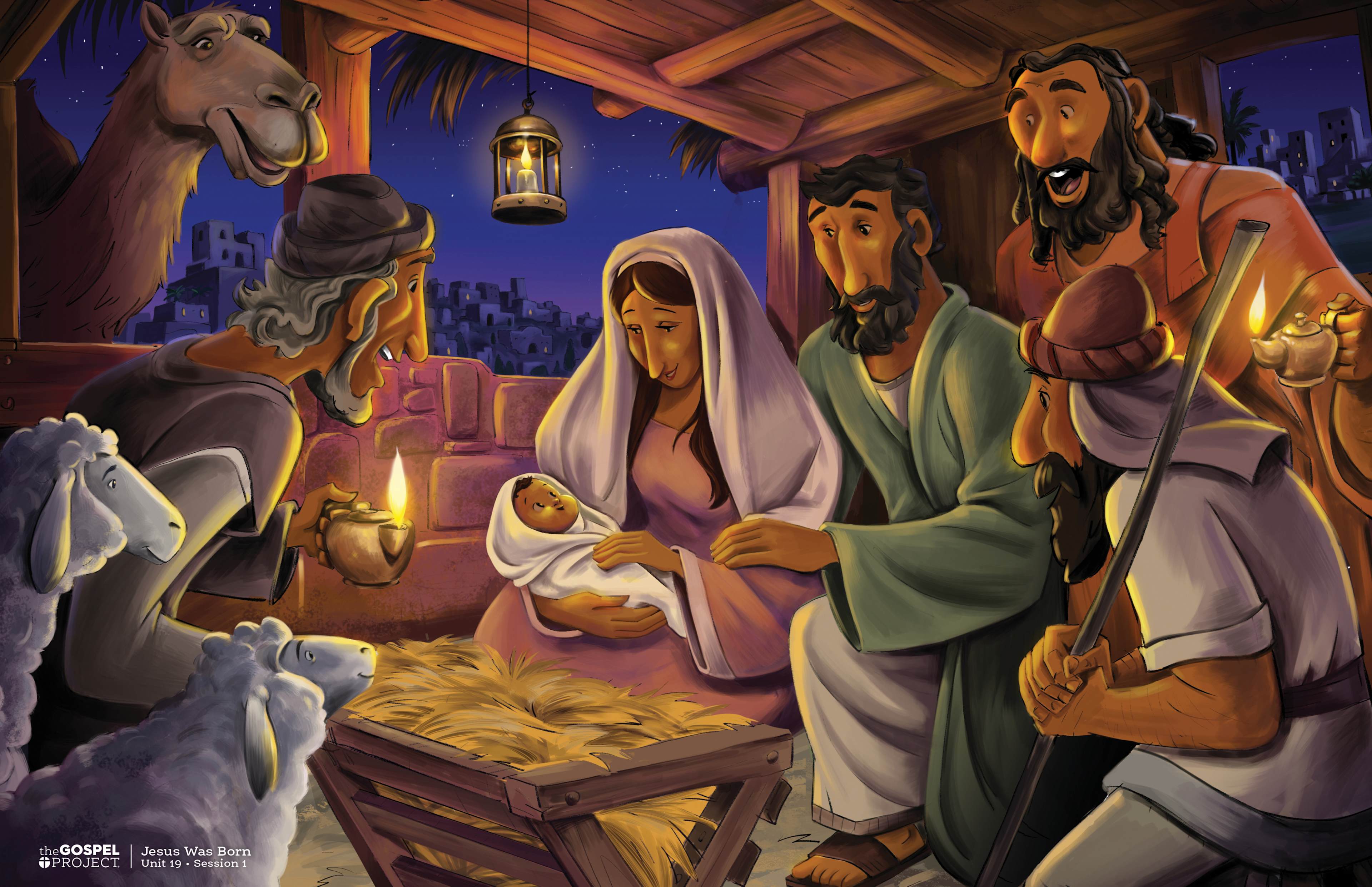 slide 3 of 3 for The Gospel Project for Preschool: From Heaven to Earth - Preschool Poster Pack - Volume 7