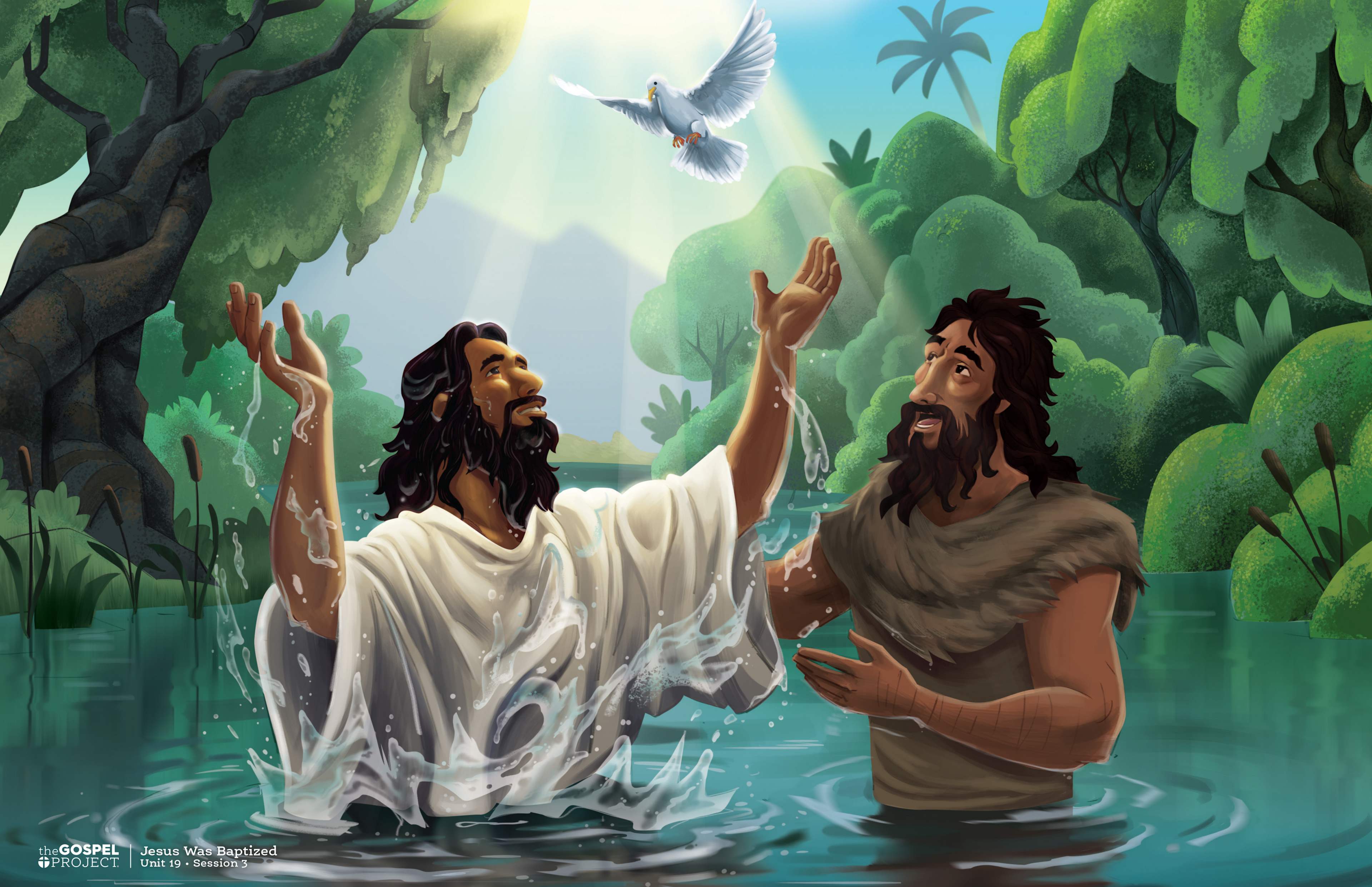 slide 3 of 3 for The Gospel Project for Kids: From Heaven to Earth - Kids Poster Pack - Volume 7