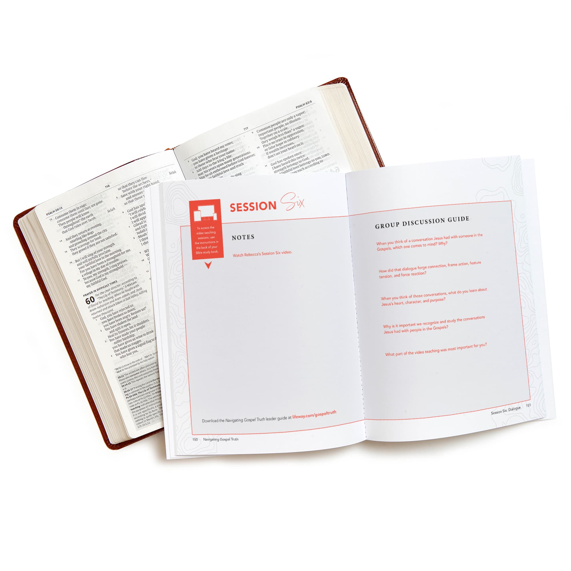 slide 5 of 5 for Navigating Gospel Truth - Bible Study Book with Video Access