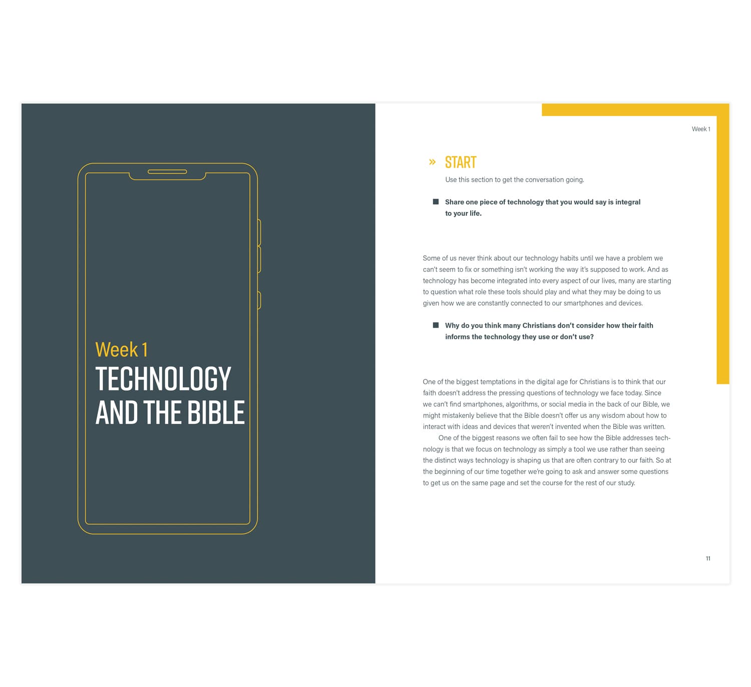 slide 3 of 5 for Following Jesus in a Digital Age - Bible Study Book with Video Access