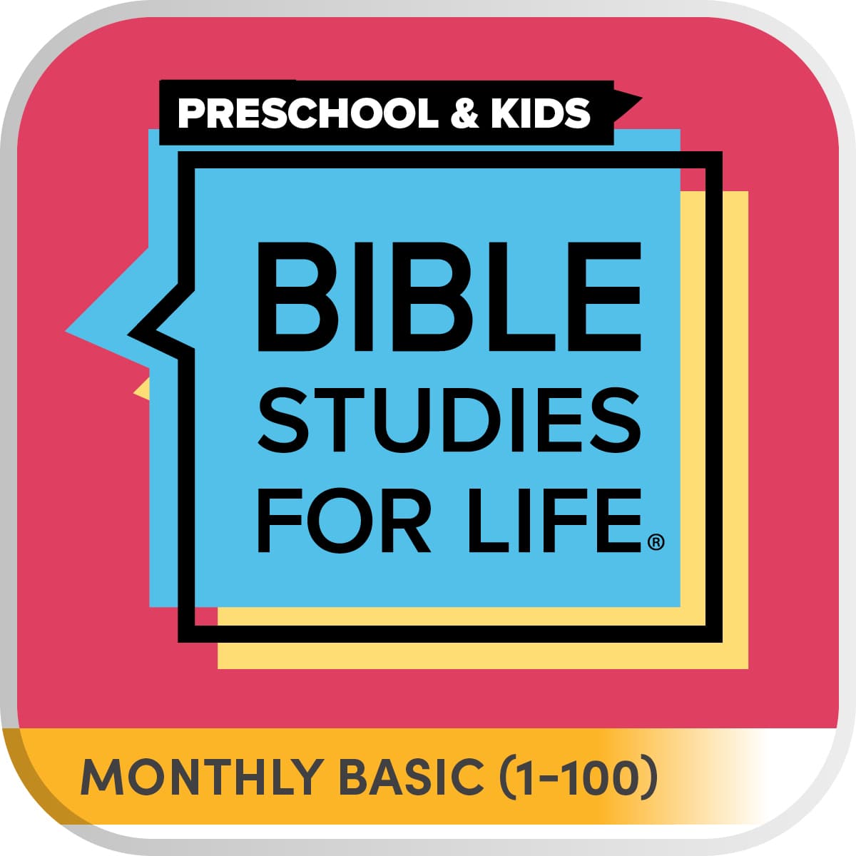 Bible Studies for Life Preschool + Kids Monthly Basic (1100) Lifeway