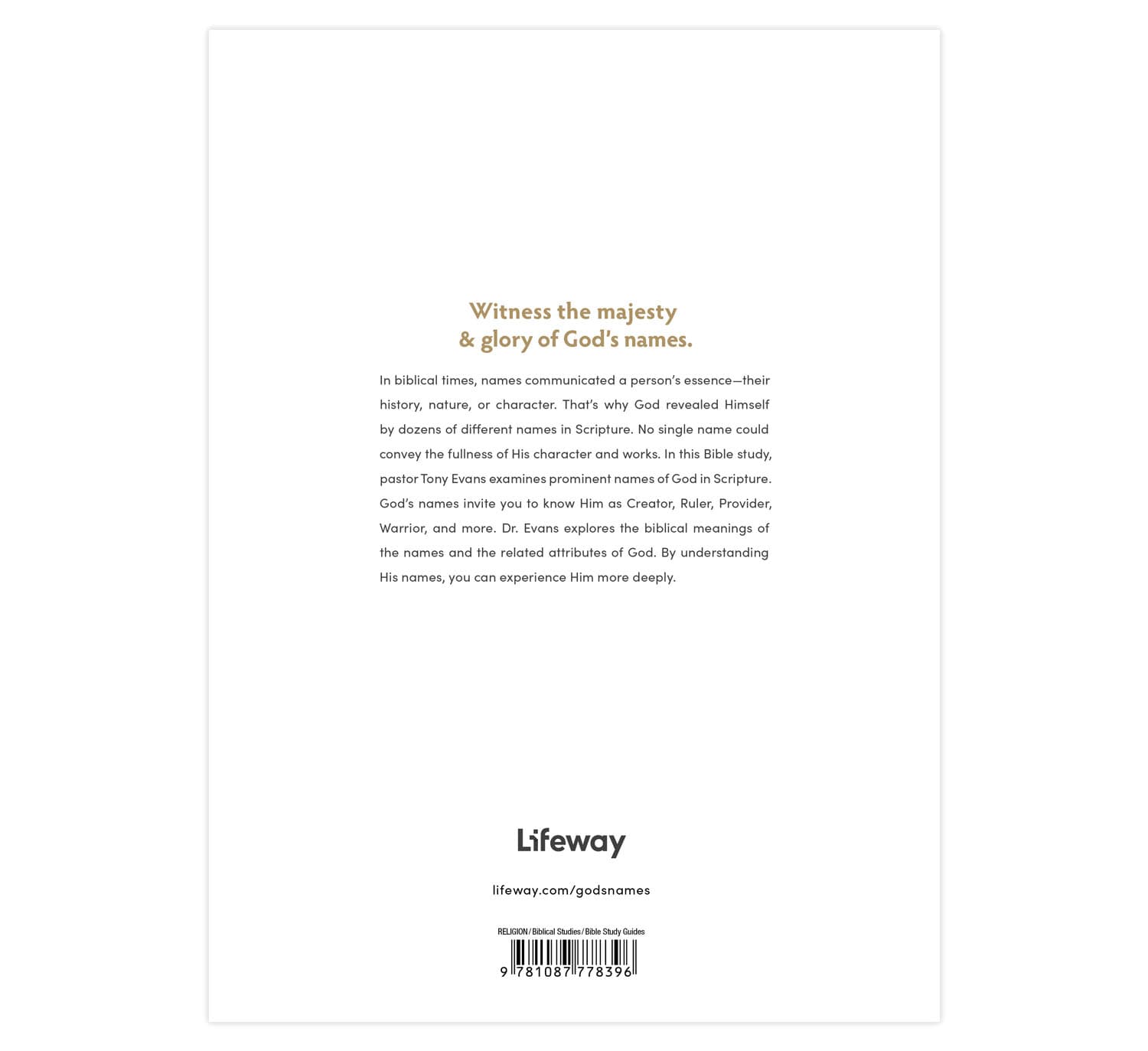 slide 5 of 5 for The Power of God's Names - Bible Study Book with Video Access