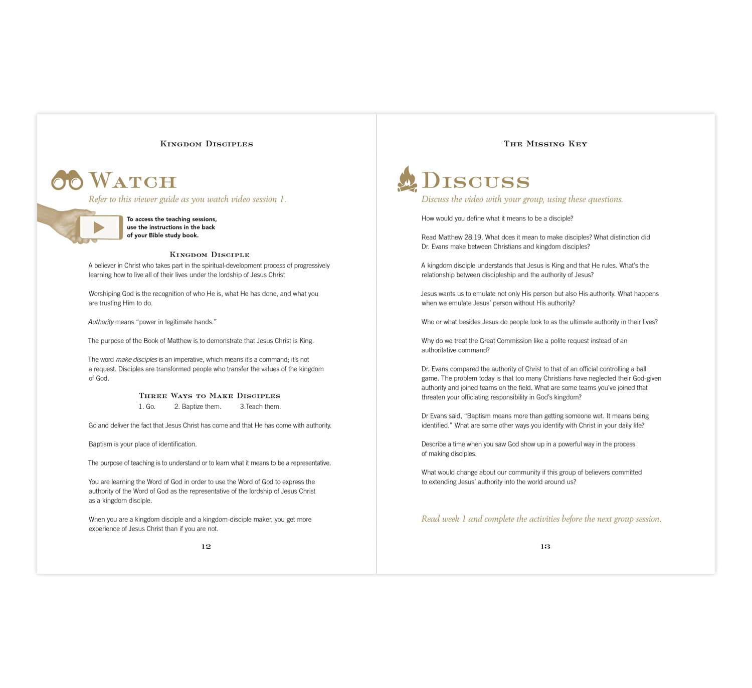 slide 3 of 5 for Kingdom Disciples - Bible Study Book with Video Access