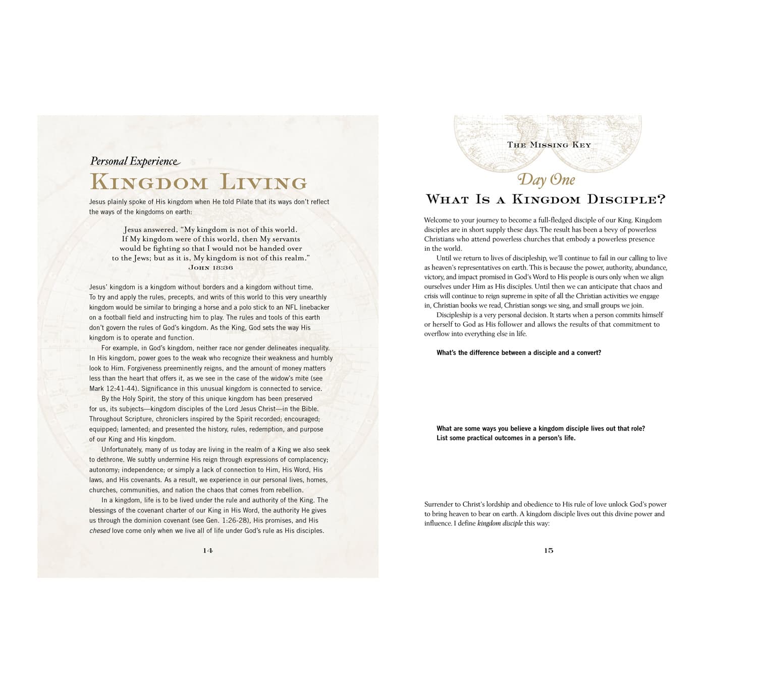 slide 4 of 5 for Kingdom Disciples - Bible Study Book with Video Access