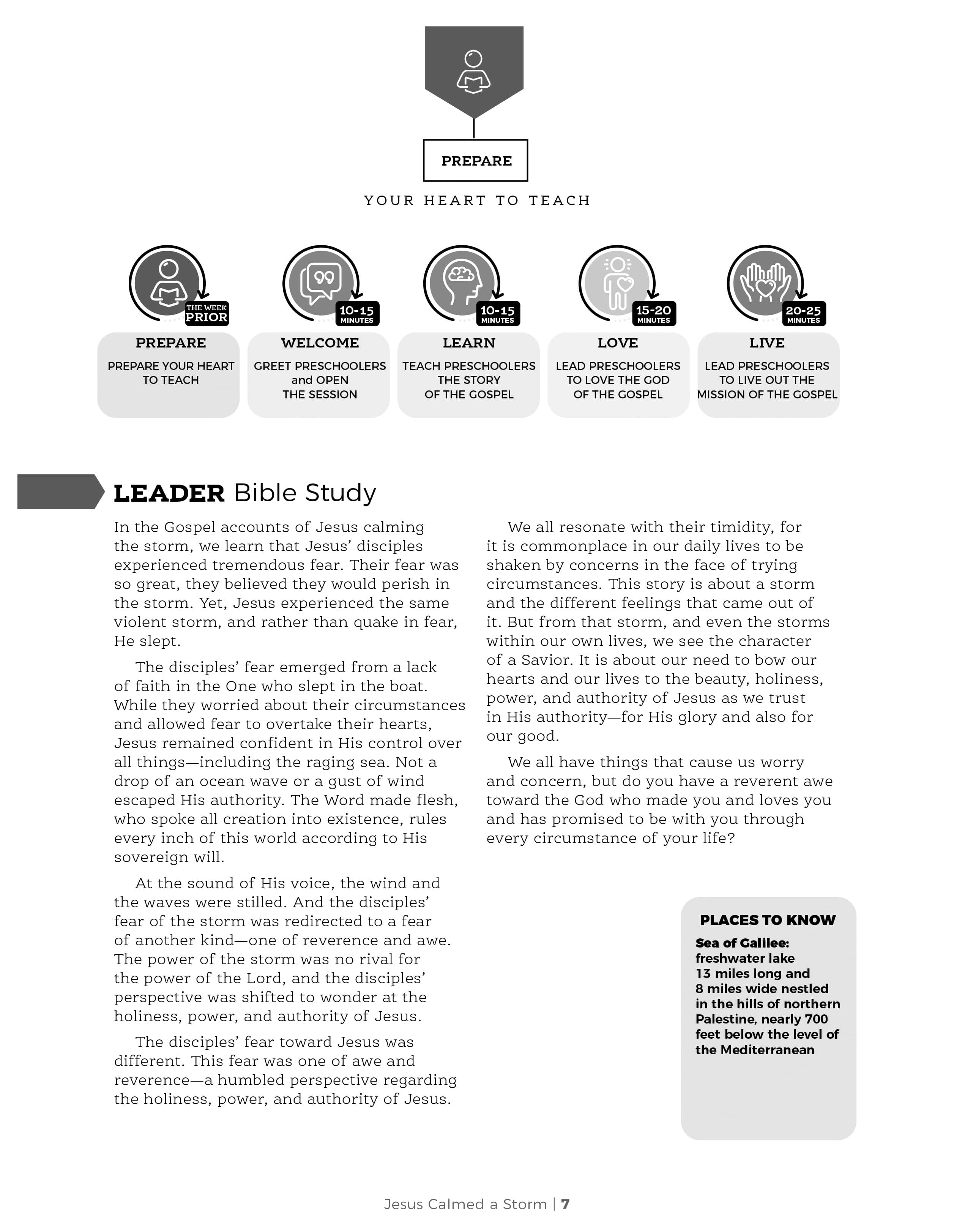 slide 3 of 3 for The Gospel Project for Preschool: Older Preschool Leader Guide - Volume 8: From Wonder to Rejection