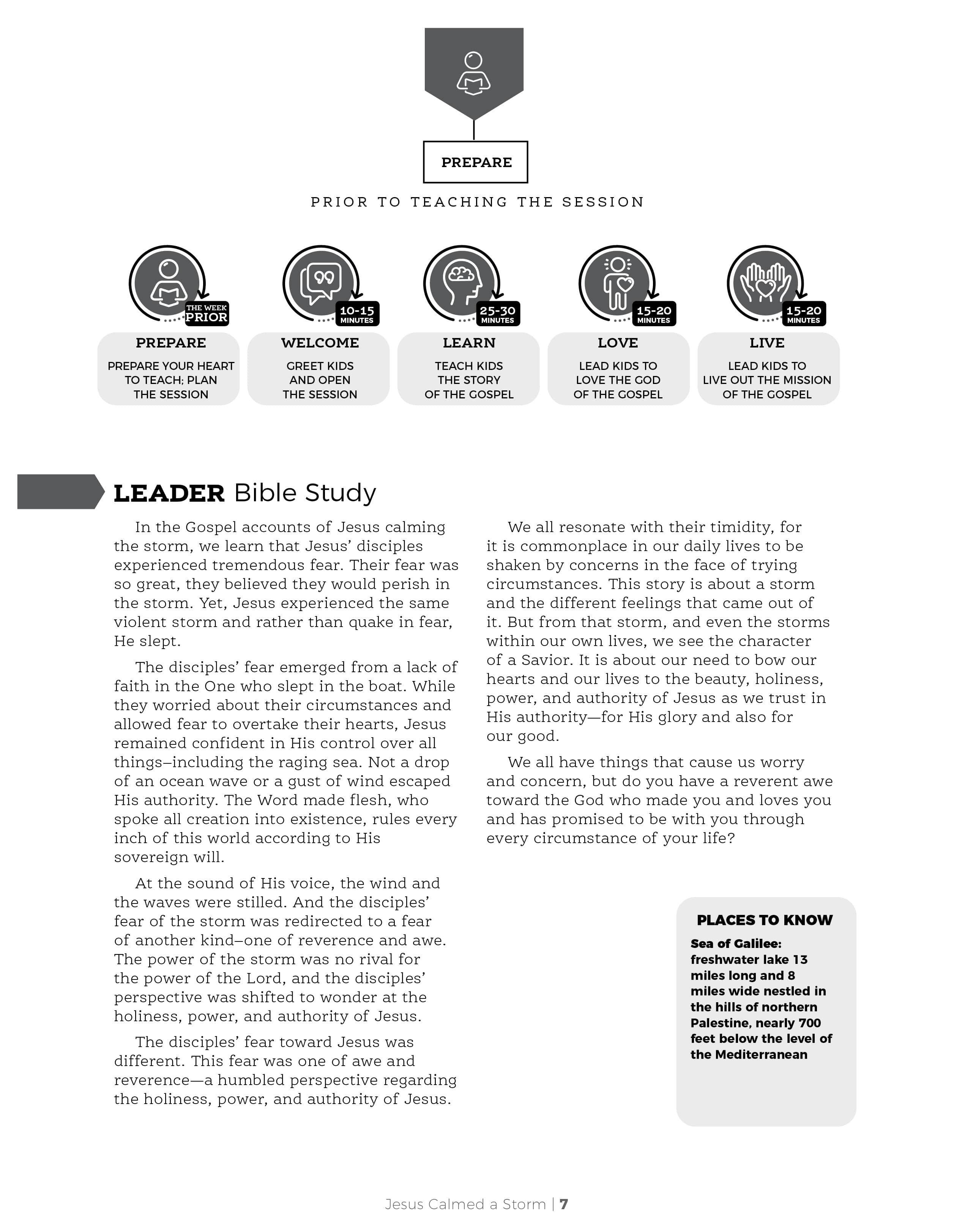 slide 3 of 3 for The Gospel Project for Kids: Older Kids Leader Guide - Volume 8: From Wonder to Rejection