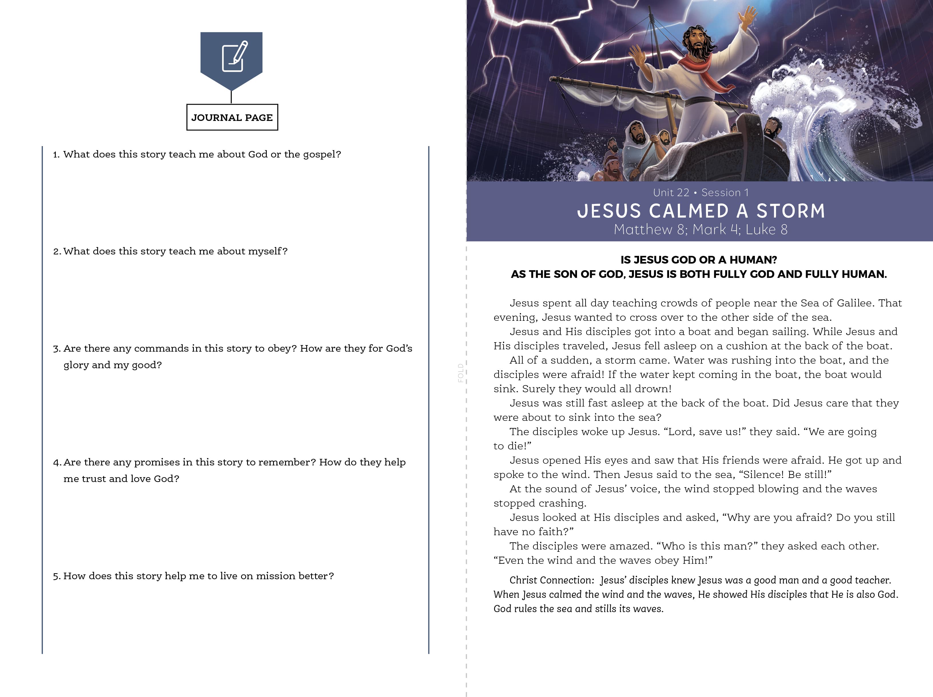 slide 2 of 3 for The Gospel Project for Kids: Older Kids Activity Pages - Volume 8: From Wonder to Rejection