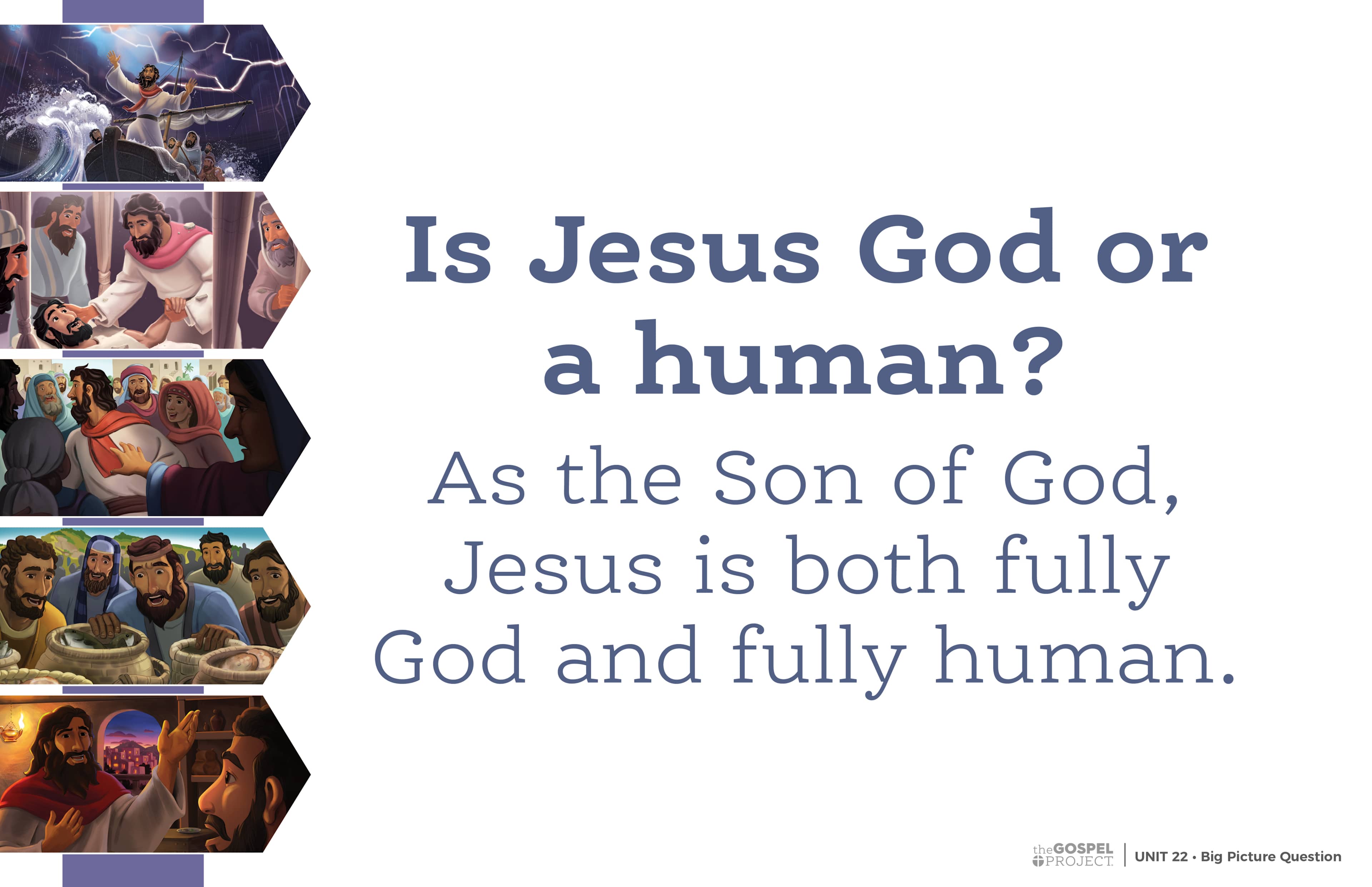 slide 2 of 3 for The Gospel Project for Kids: Kids Poster Pack - Volume 8: From Wonder to Rejection