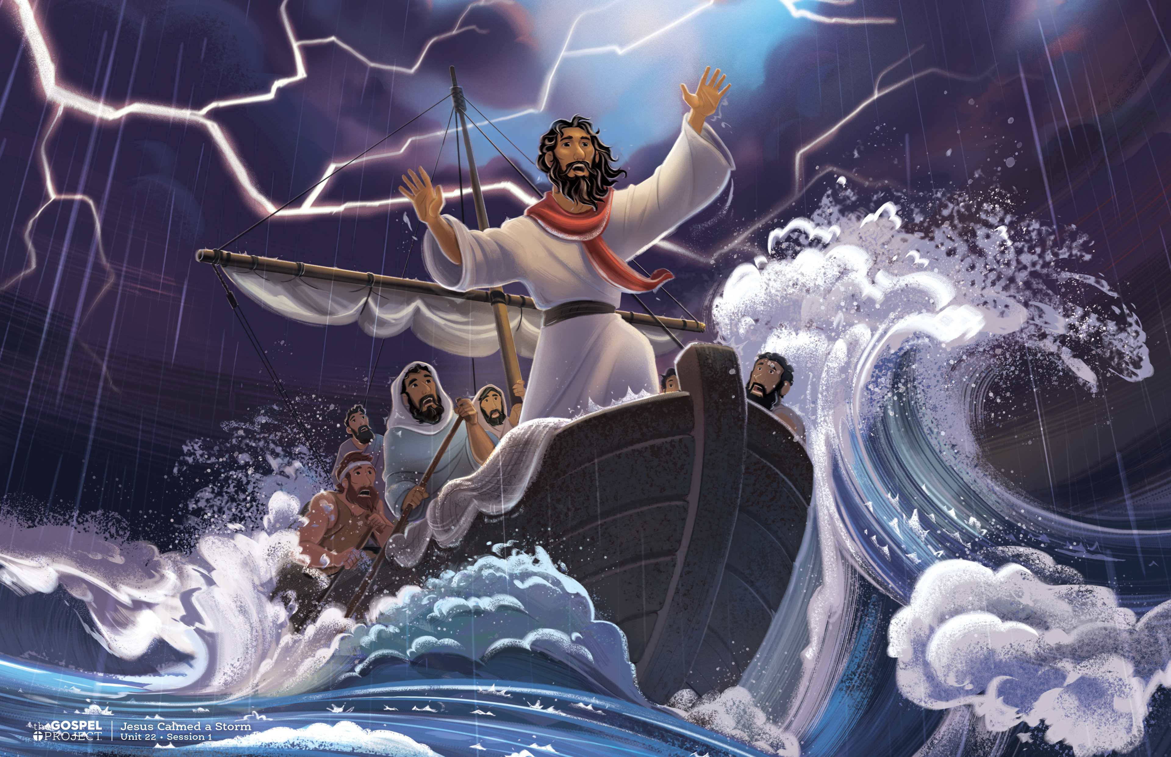 slide 3 of 3 for The Gospel Project for Kids: Kids Poster Pack - Volume 8: From Wonder to Rejection