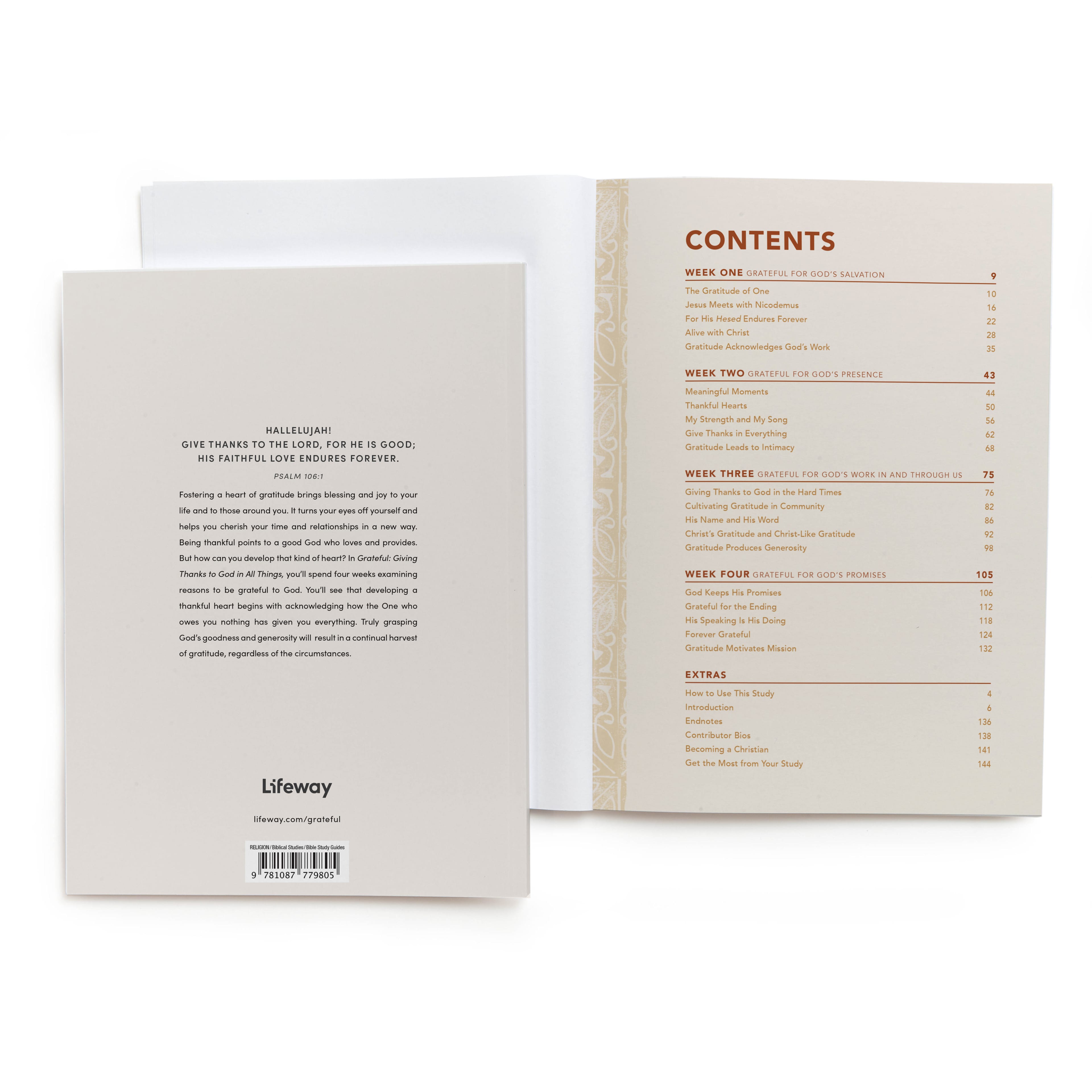 slide 3 of 6 for Grateful - Bible Study Book