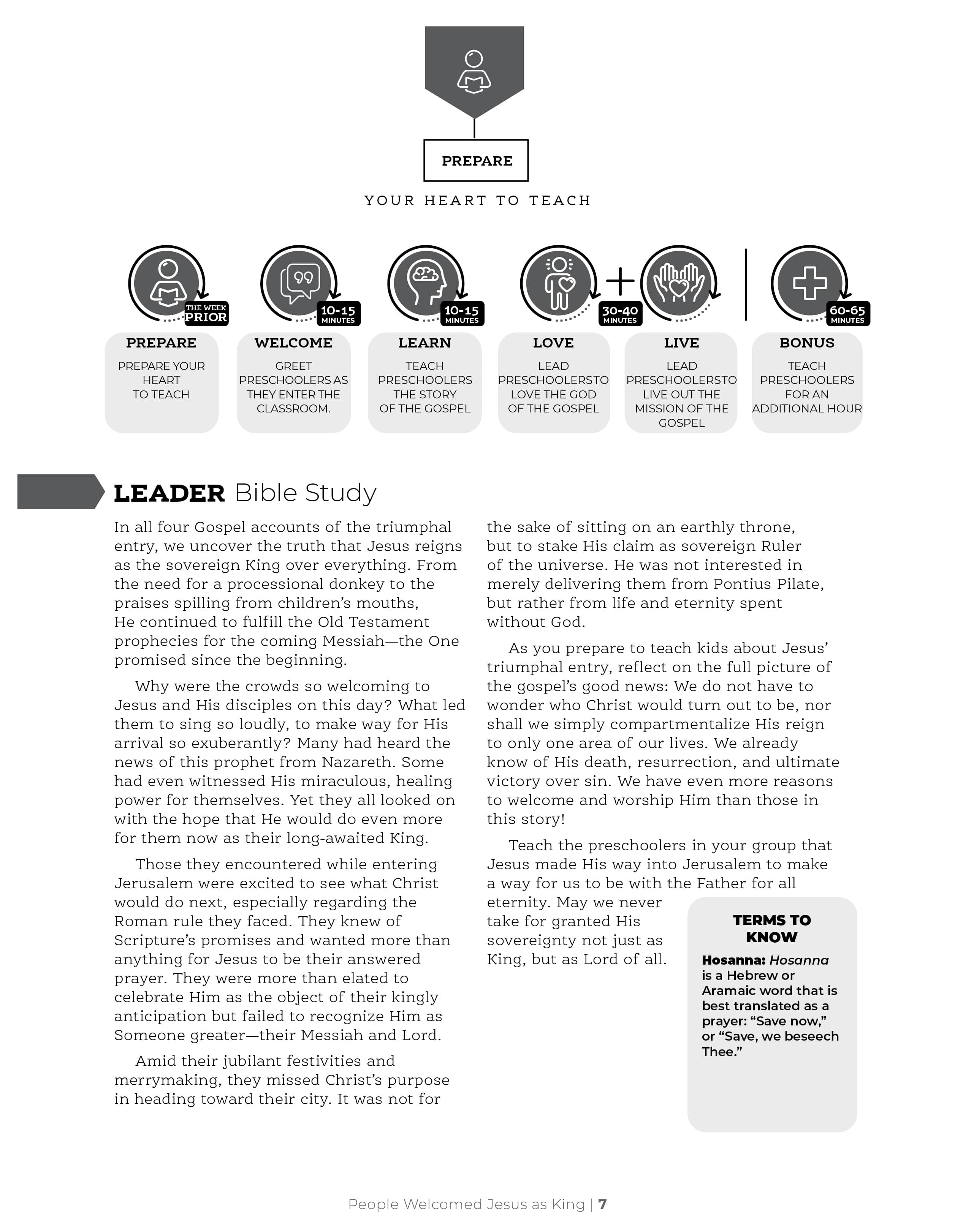 slide 3 of 3 for The Gospel Project for Preschool: Younger Preschool Leader Guide - Volume 9: From Death to Resurrection