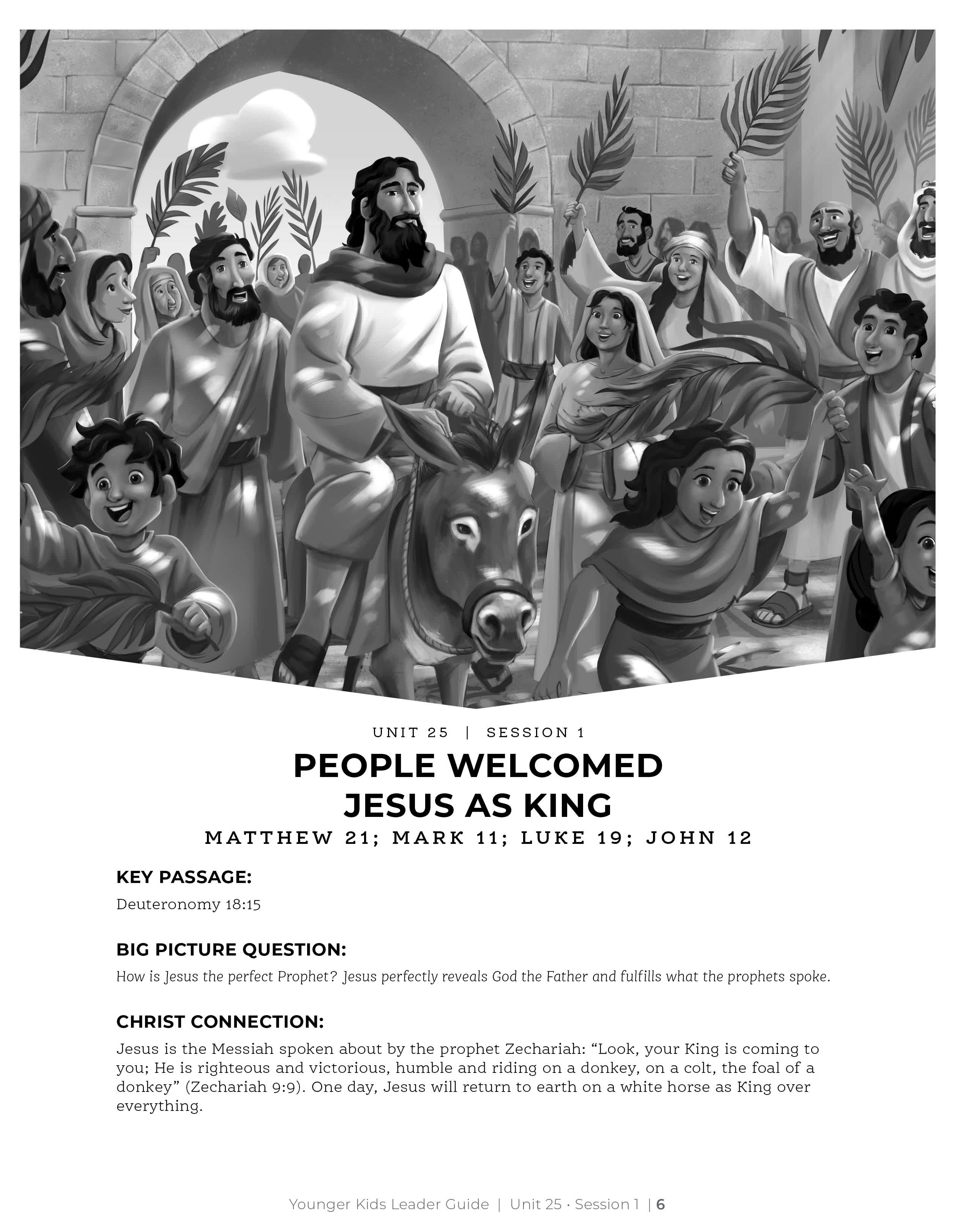 slide 2 of 3 for The Gospel Project for Kids: Younger Kids Leader Guide - Volume 9: From Death to Resurrection