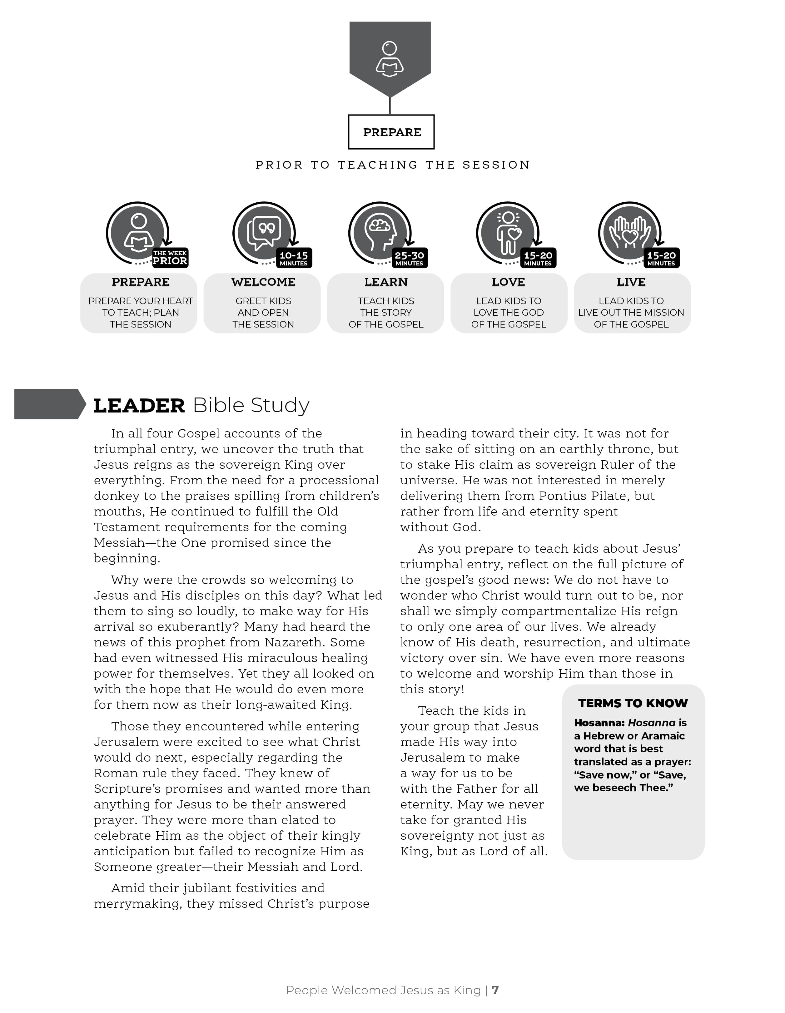 slide 3 of 3 for The Gospel Project for Kids: Younger Kids Leader Guide - Volume 9: From Death to Resurrection