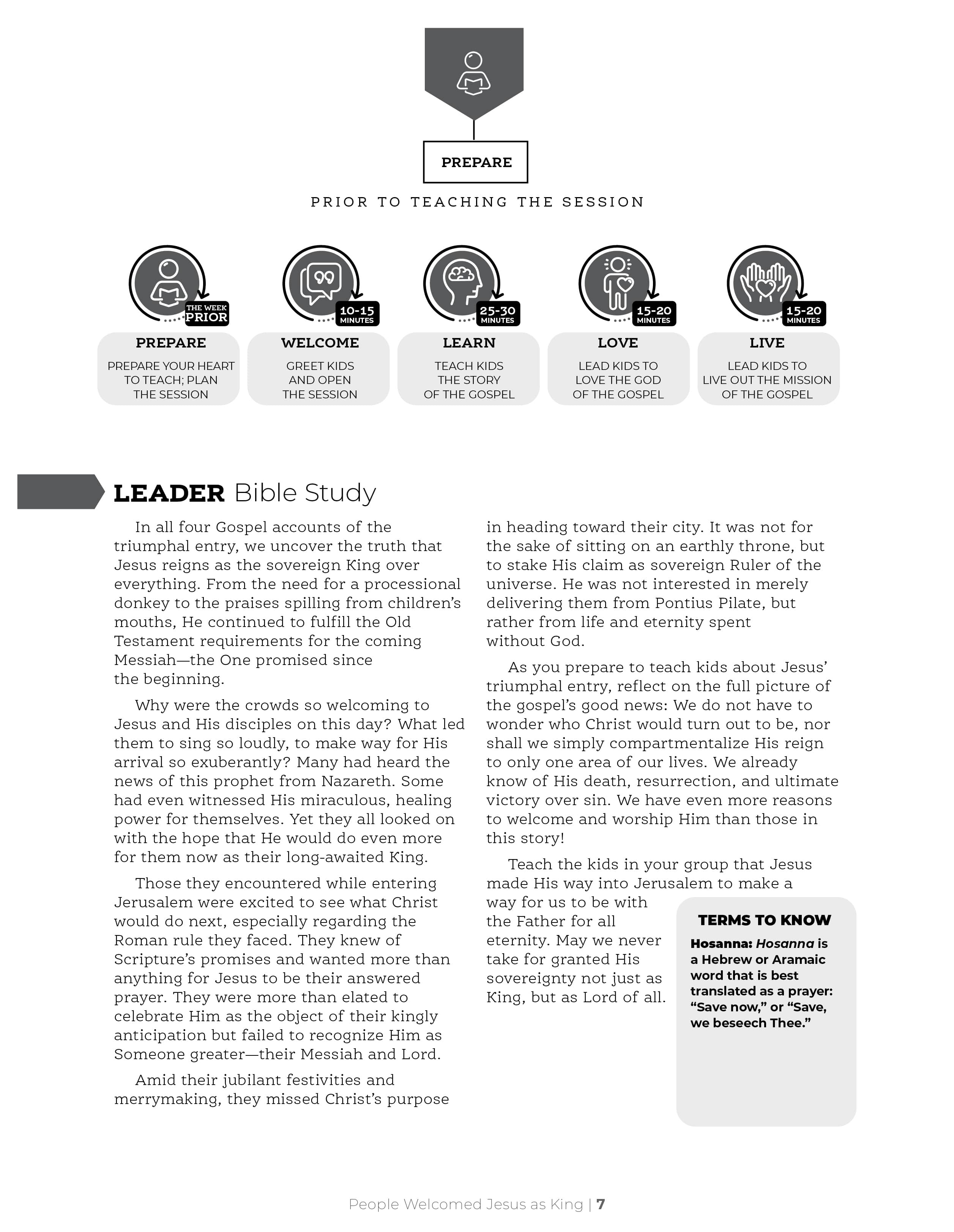 slide 3 of 3 for The Gospel Project for Kids: Older Kids Leader Guide - Volume 9: From Death to Resurrection