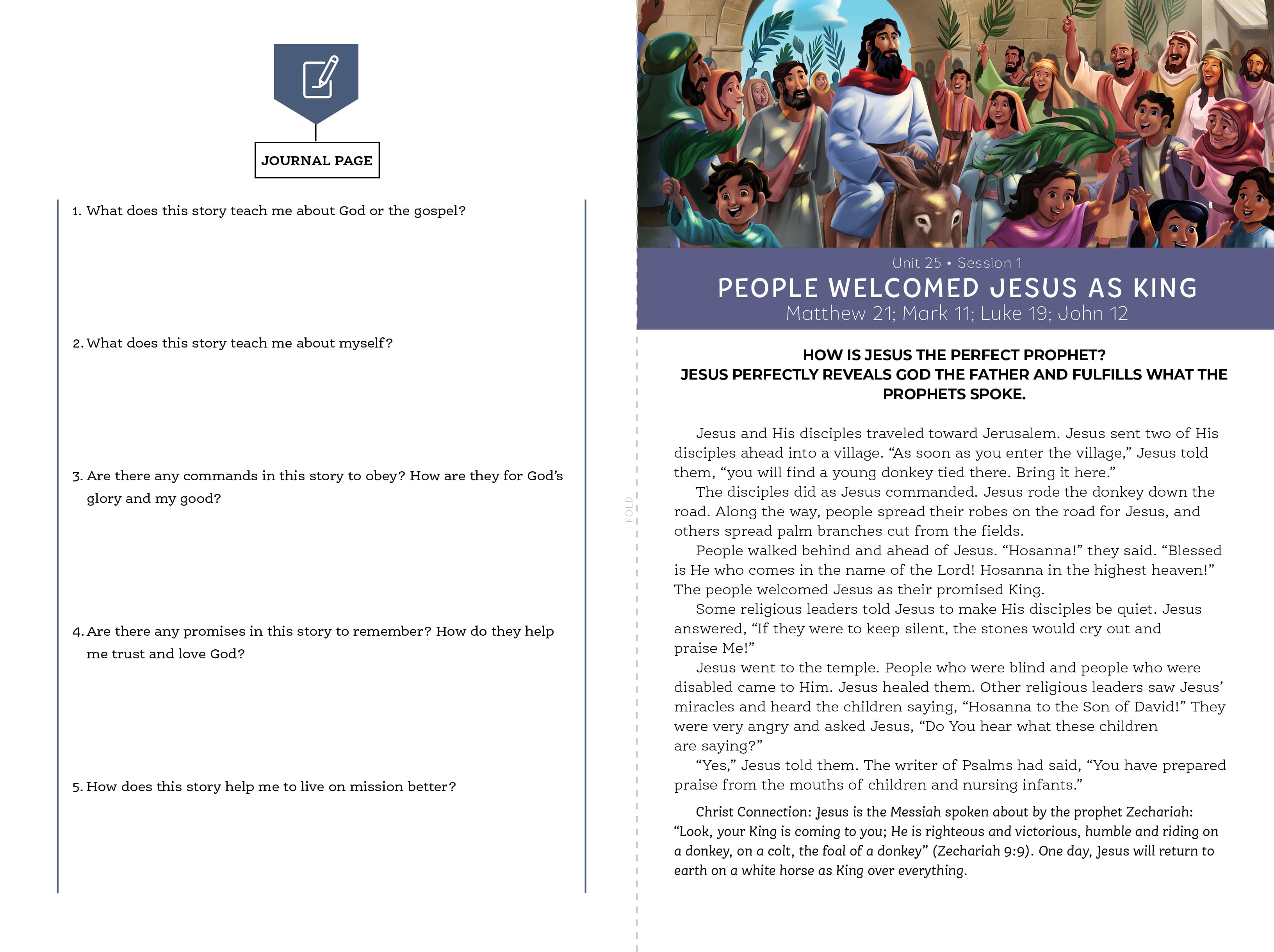 slide 2 of 3 for The Gospel Project for Kids: Older Kids Activity Pages - Volume 9: From Death to Resurrection
