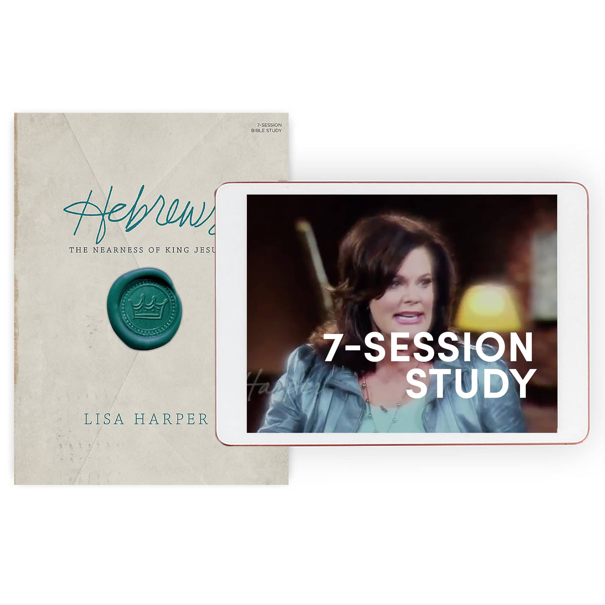 Hebrews - Bible Study Book + Streaming Video Access
