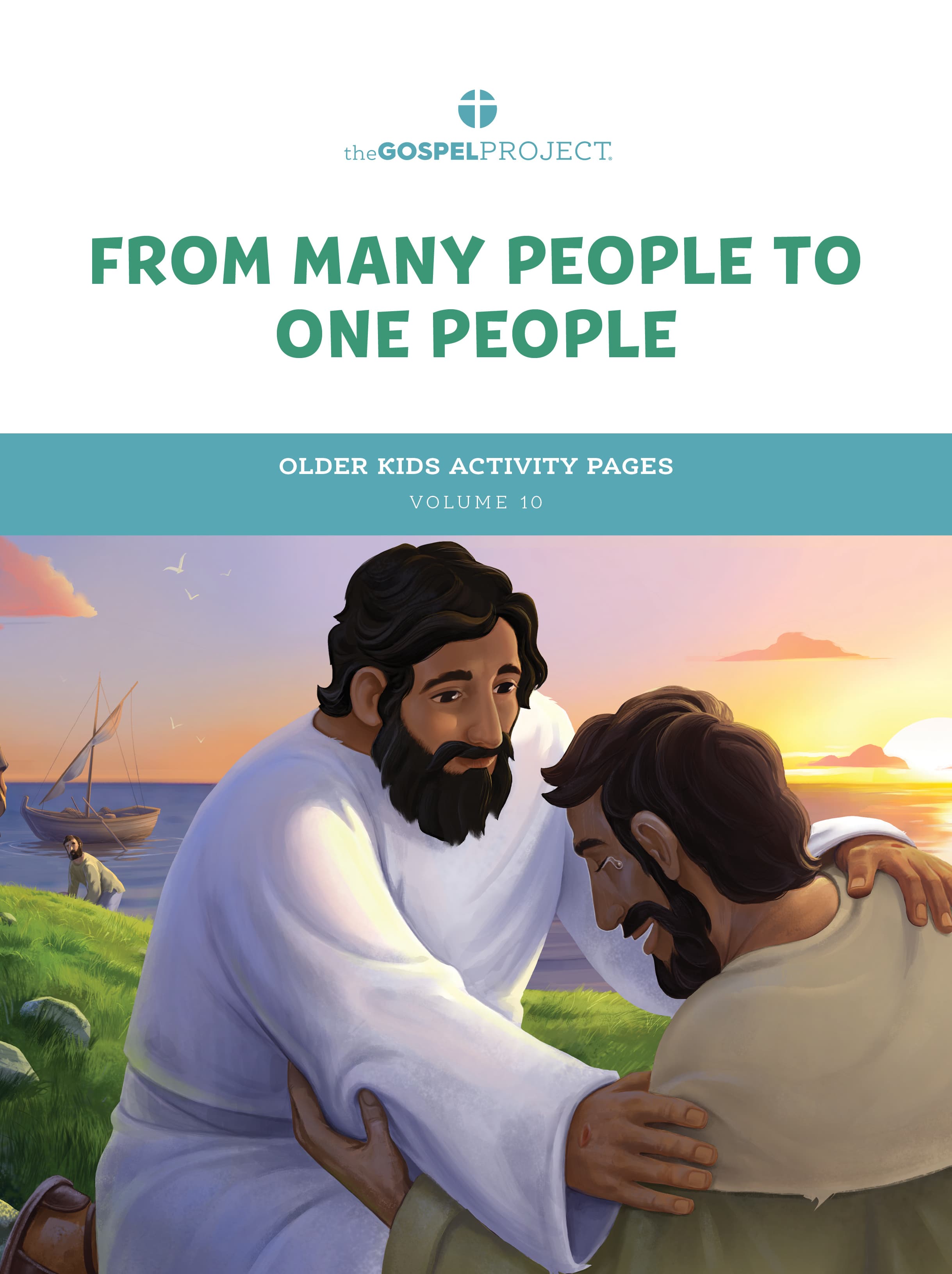 slide 1 of 3 for The Gospel Project for Kids: Older Kids Activity Pages - Volume 10: From Many People to One People