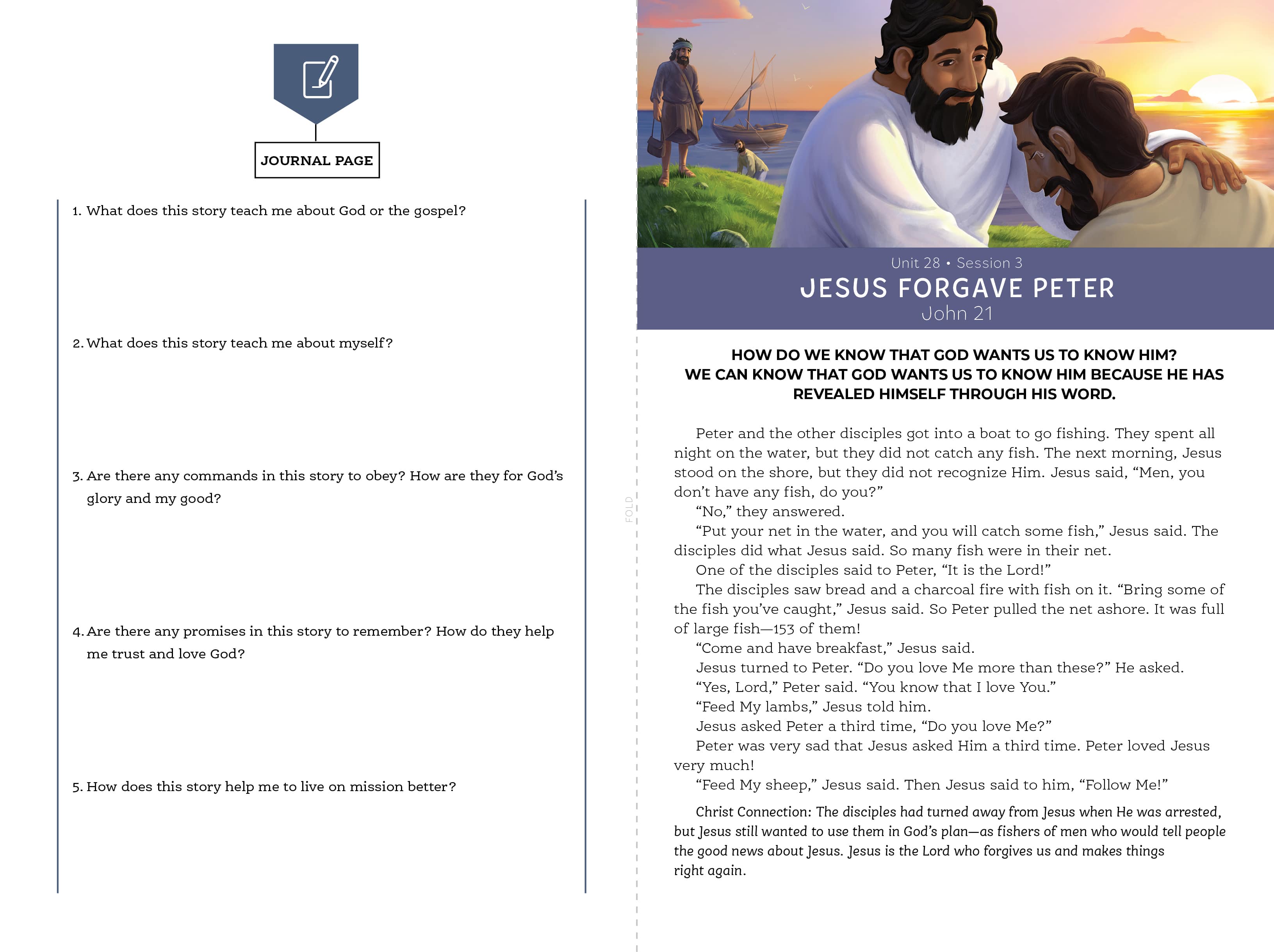 slide 3 of 3 for The Gospel Project for Kids: Older Kids Activity Pages - Volume 10: From Many People to One People