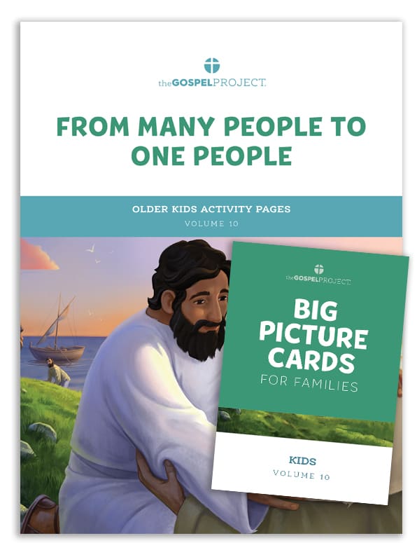 The Gospel Project for Kids: Older Kids Activity Pack - Volume 10: From Many People to One People