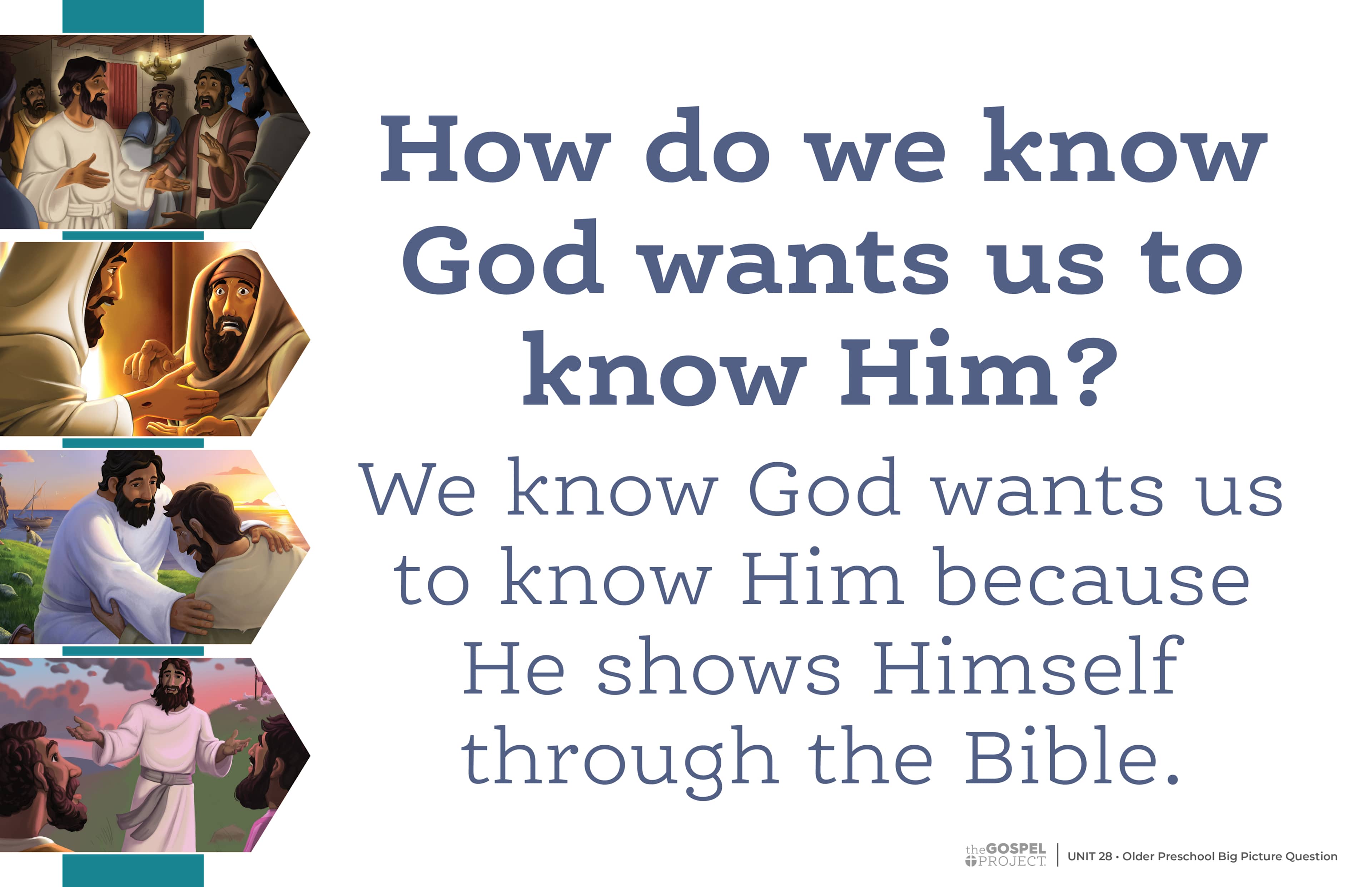 slide 2 of 3 for The Gospel Project for Preschool: Preschool Poster Pack - Volume 10: From Many People to One People