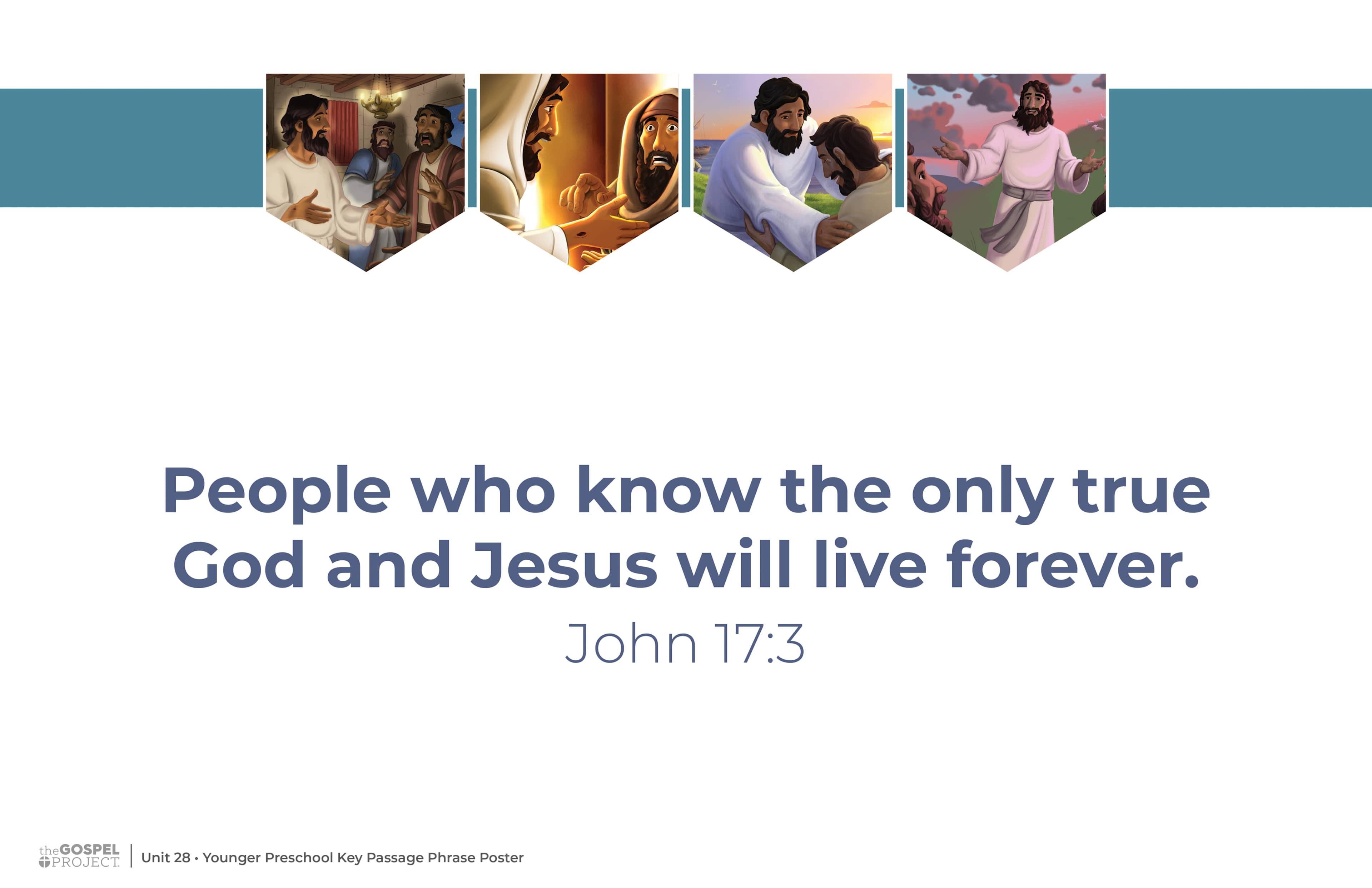 slide 3 of 3 for The Gospel Project for Preschool: Preschool Poster Pack - Volume 10: From Many People to One People
