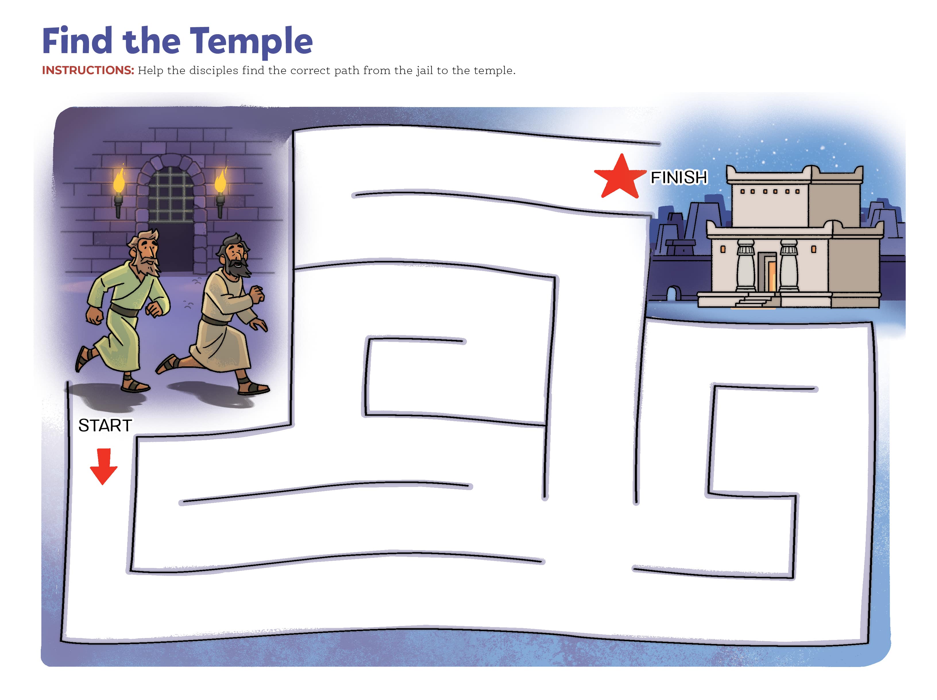slide 2 of 3 for The Gospel Project for Preschool: Older Preschool Activity Pages - Volume 11: From One Nation to All Nations