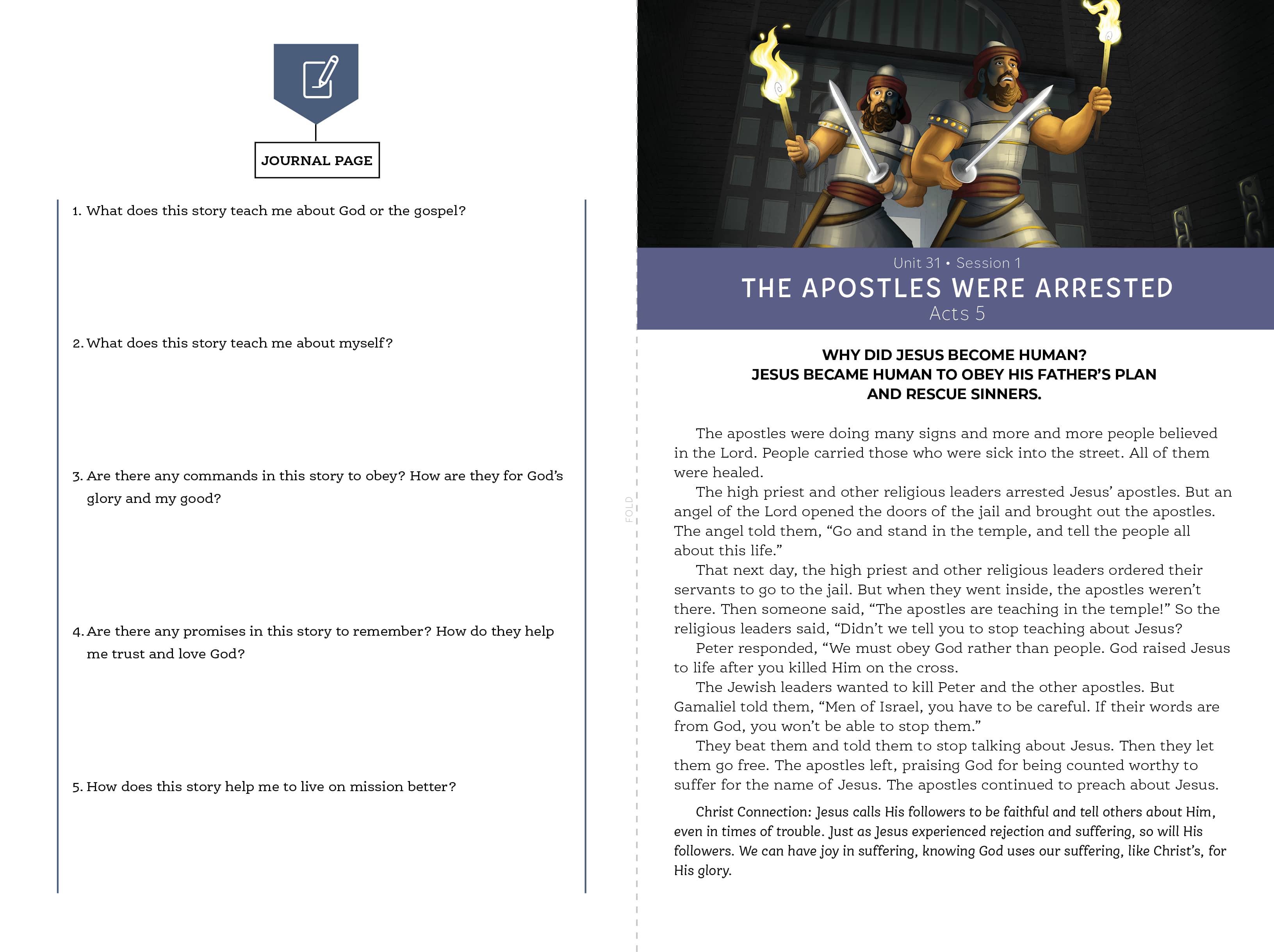 slide 2 of 3 for The Gospel Project for Kids: Older Kids Activity Pages - Volume 11: From One Nation to All Nations