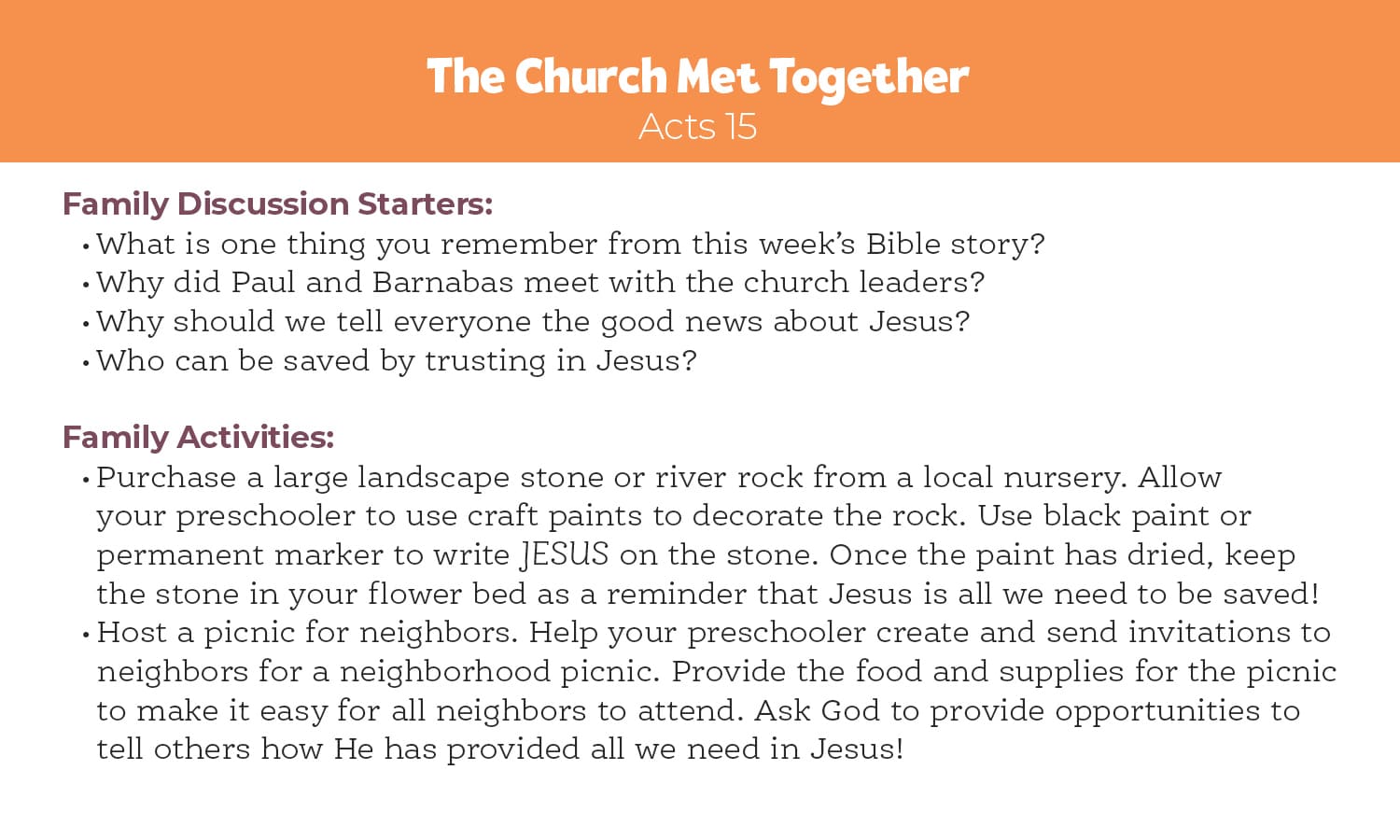 slide 3 of 3 for The Gospel Project for Preschool: Preschool Big Picture Cards - Volume 12: From This World to the World to Come