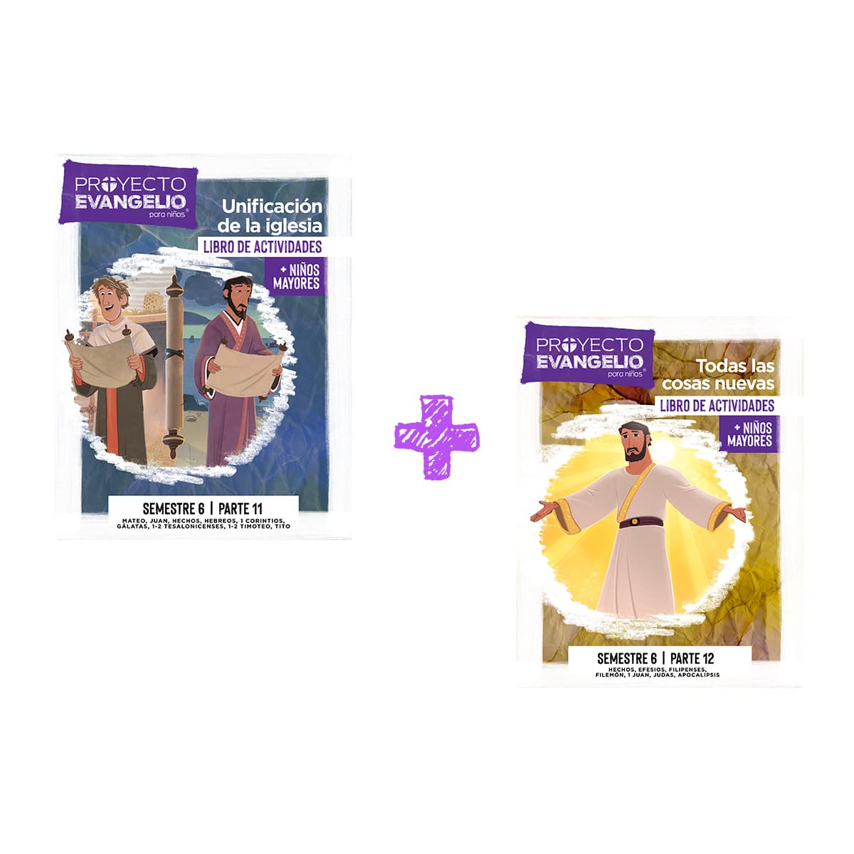 El Proyecto Evangelio para niños, semestre 6: Libro de actividades para niños mayores